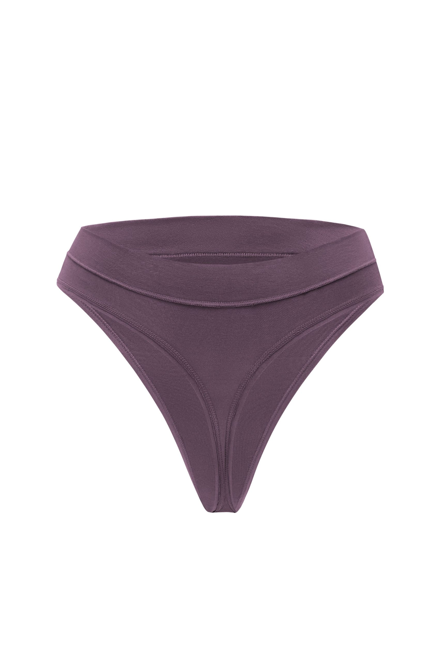 Women's Thong in Currant - Image 5