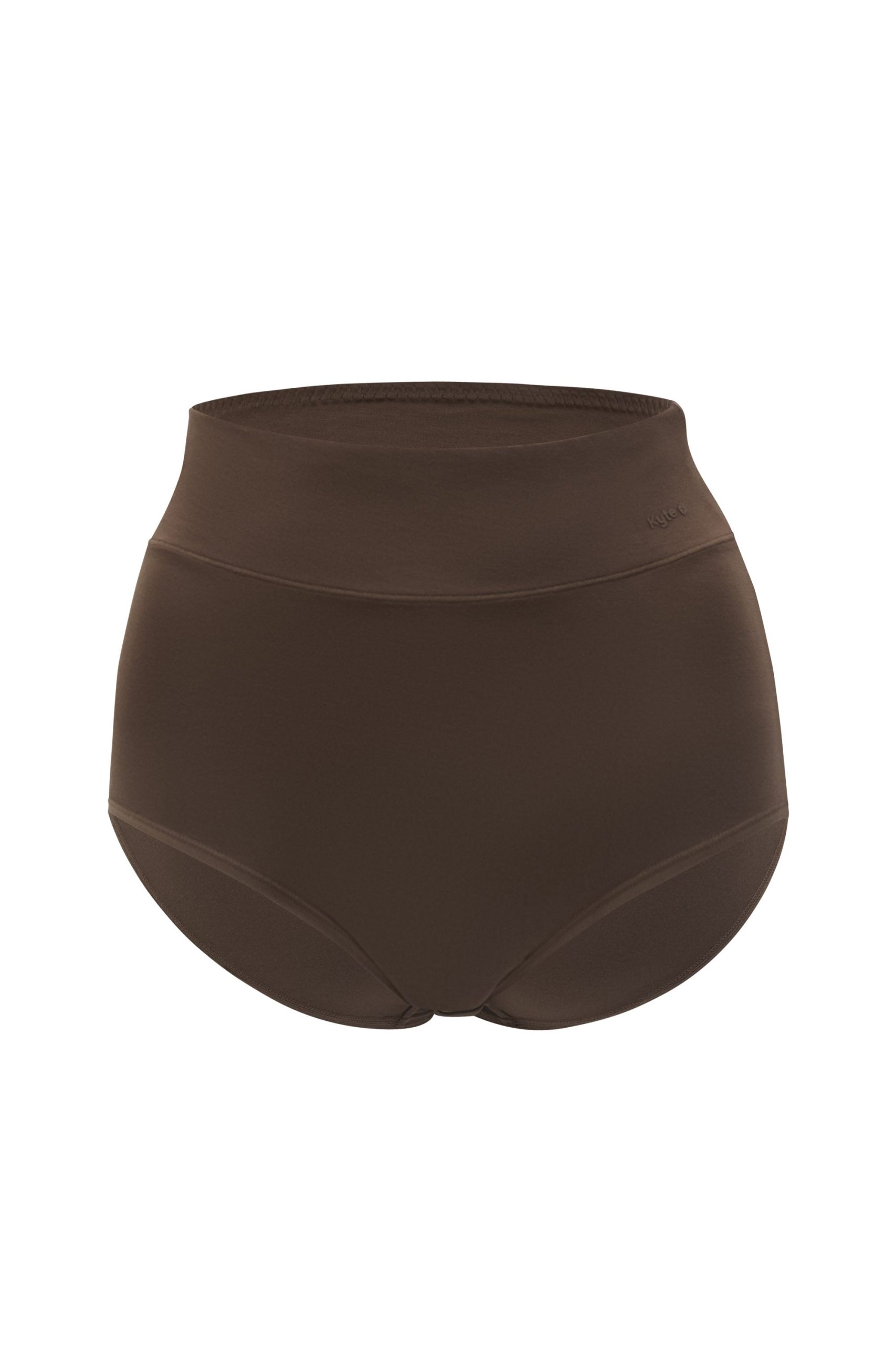 Women's High-Waisted Brief in Toffee - Image 5