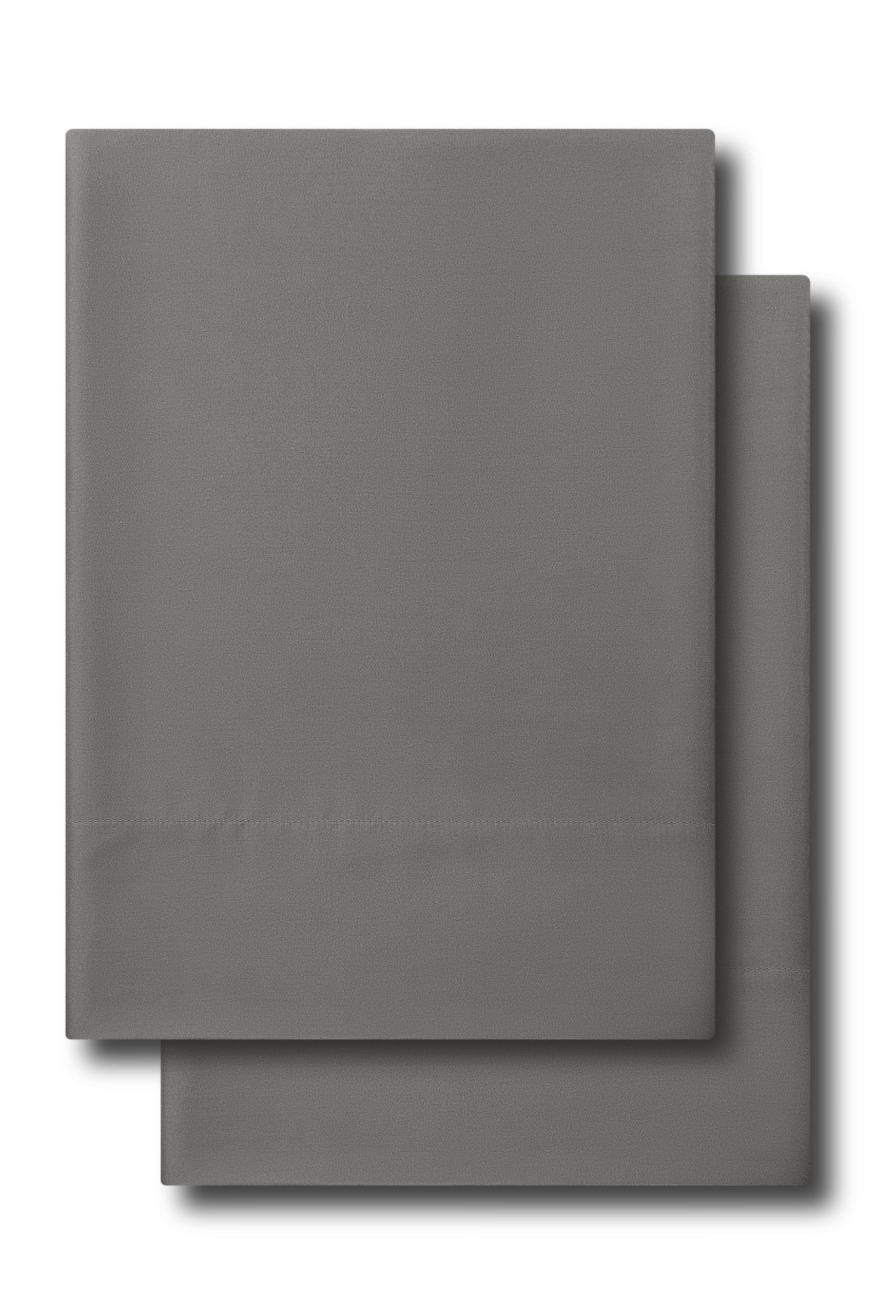 Bamboo Sateen Pillowcase Set in Ash - Image 5