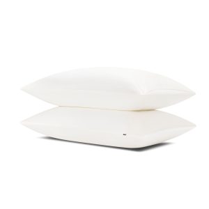 Bamboo Sateen Pillowcase Set in Shell