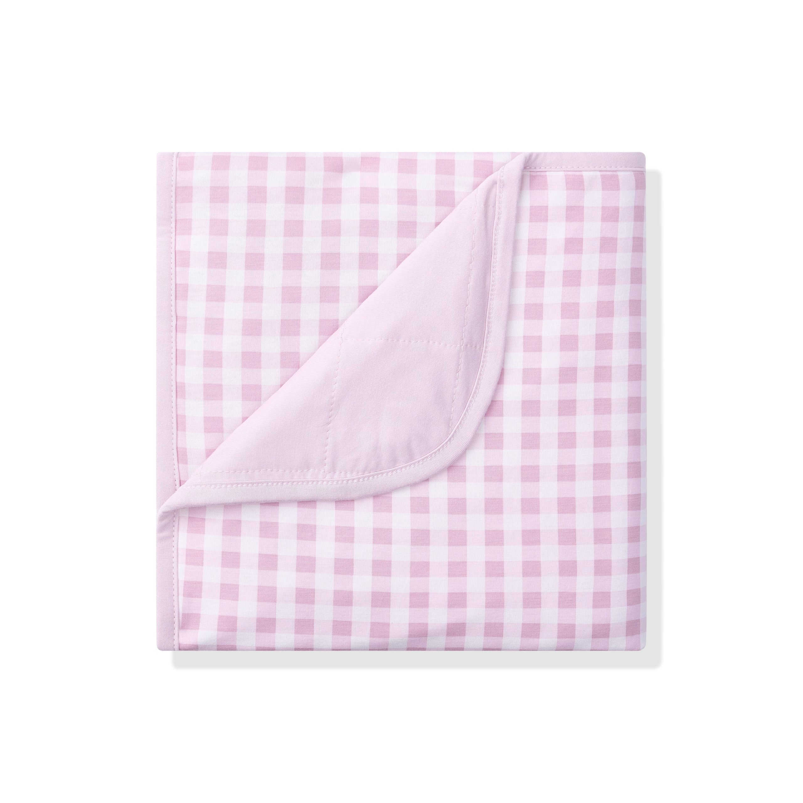 Baby Blanket in Gingham Thistle 1.0 - Image 2
