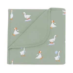 Baby Blanket in Silly Goose 1.0