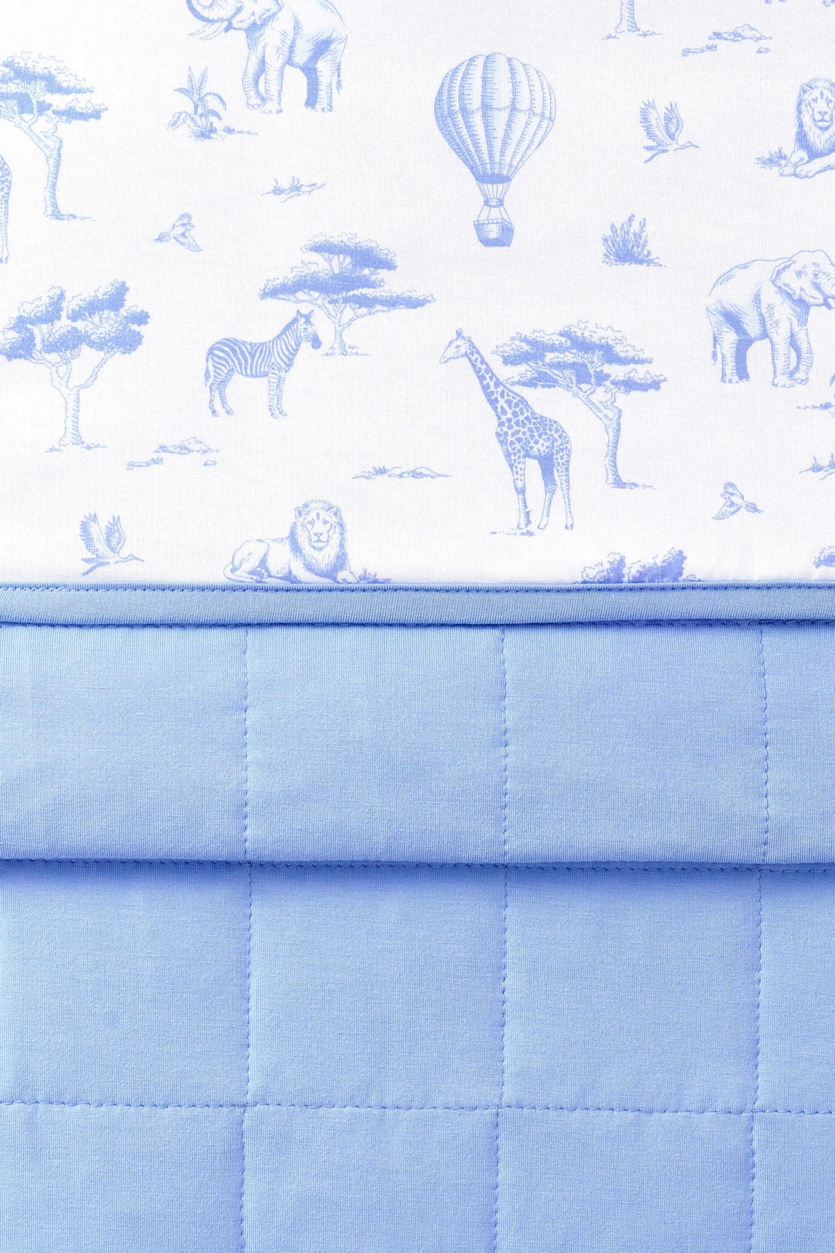 Baby Blanket in Toile Safari - Image 4