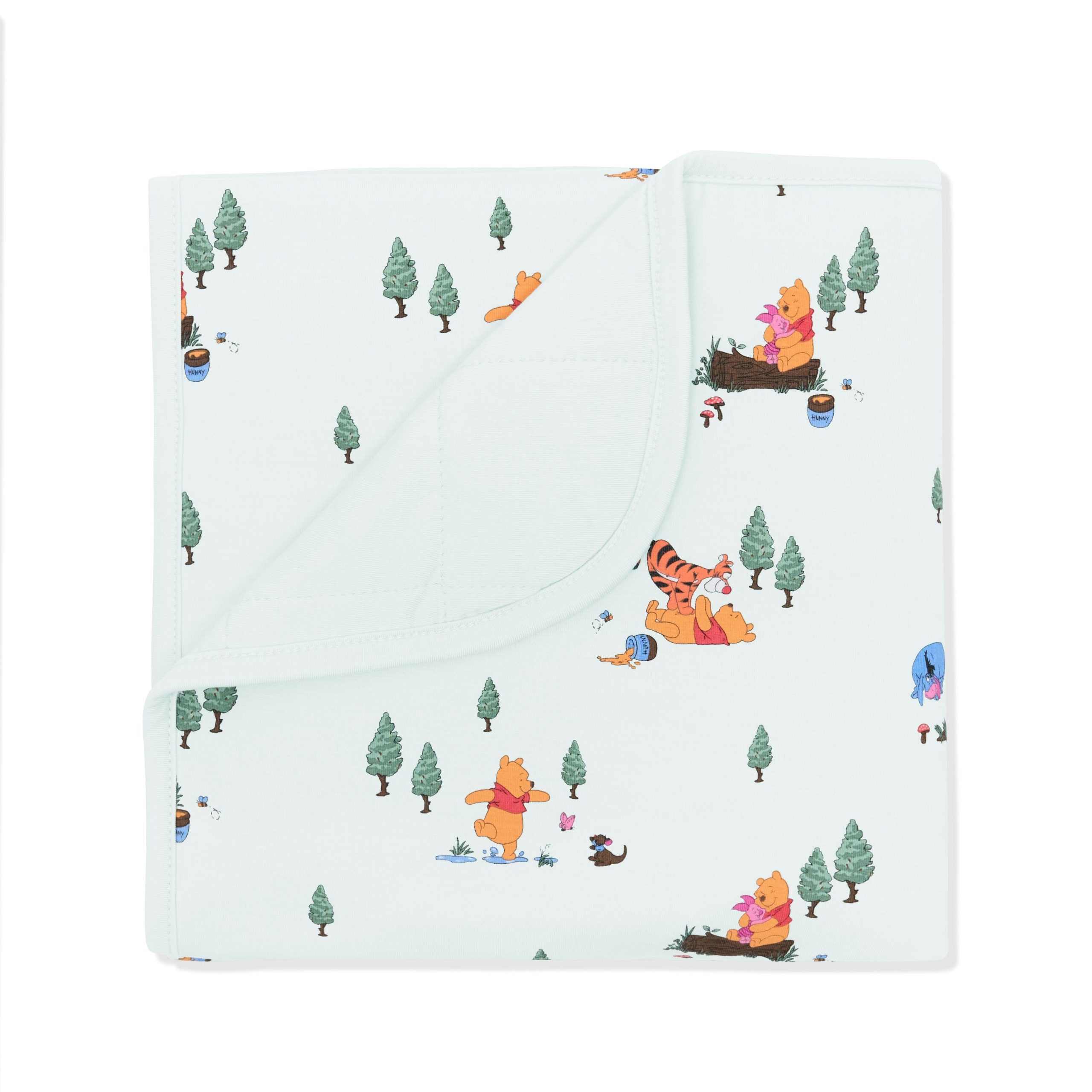 Baby Blanket in Winnie the Pooh Hundred Acre Wood 1.0 - Image 2