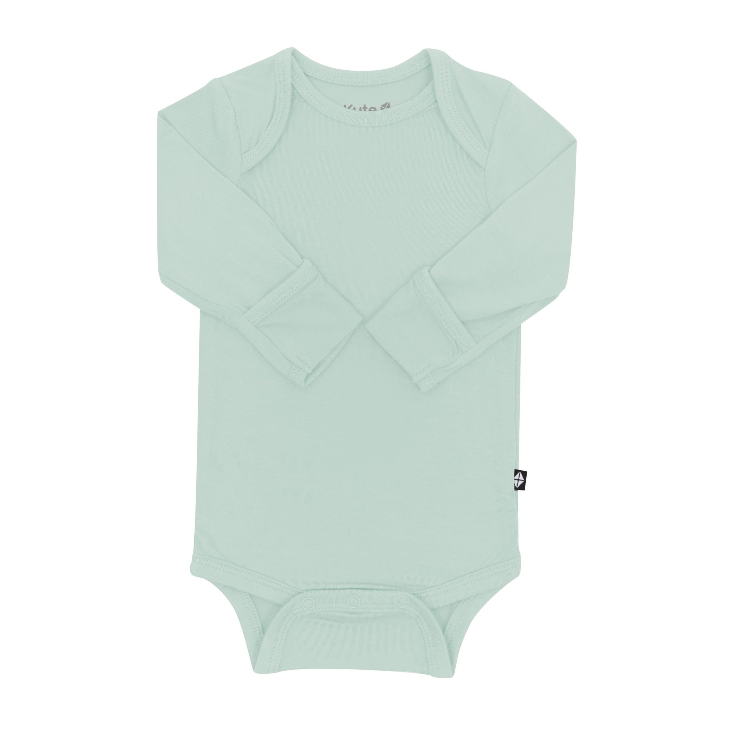 Long Sleeve Bodysuit in Sage - Image 5