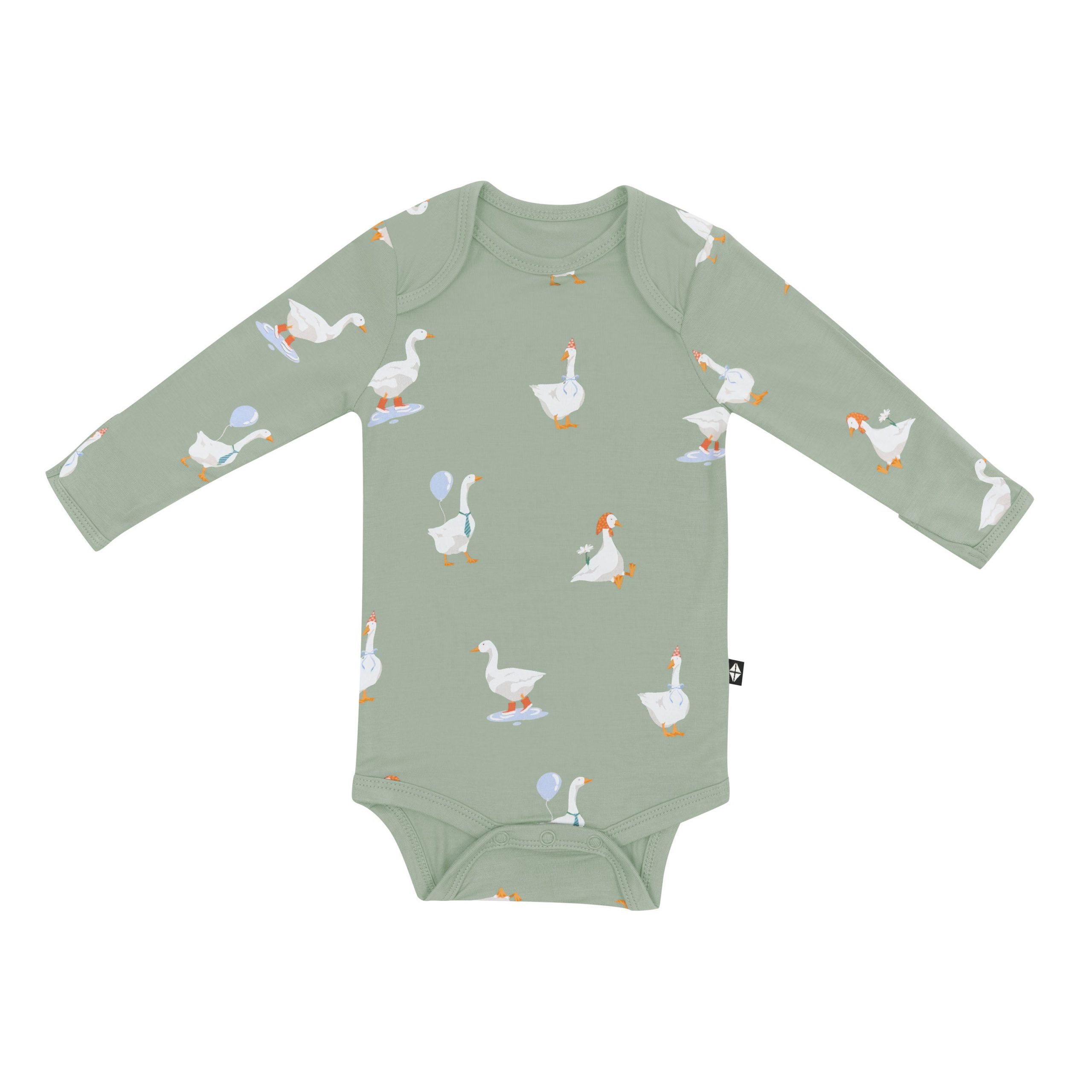 Long Sleeve Bodysuit in Silly Goose - Image 2