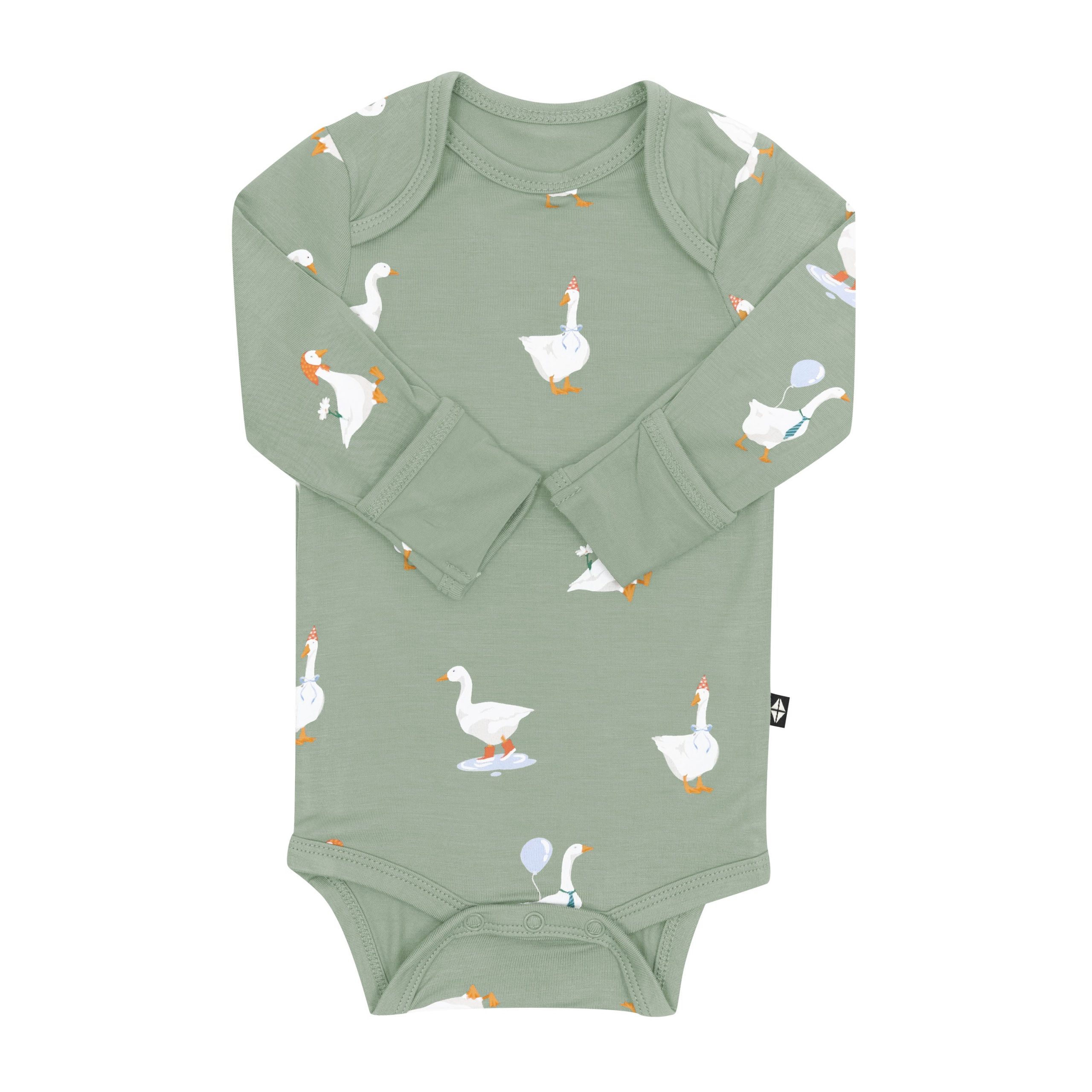 Long Sleeve Bodysuit in Silly Goose - Image 5