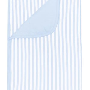 Toddler Blanket in Small Mist Stripe 1.0