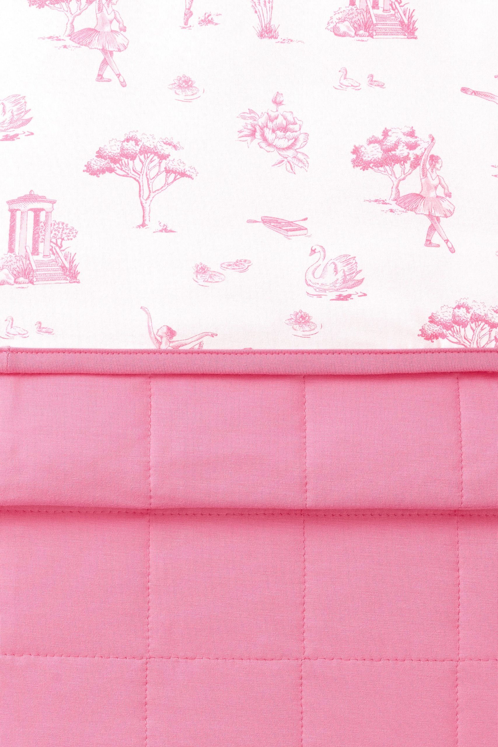 Toddler Blanket in Toile Ballet 1.0 - Image 6