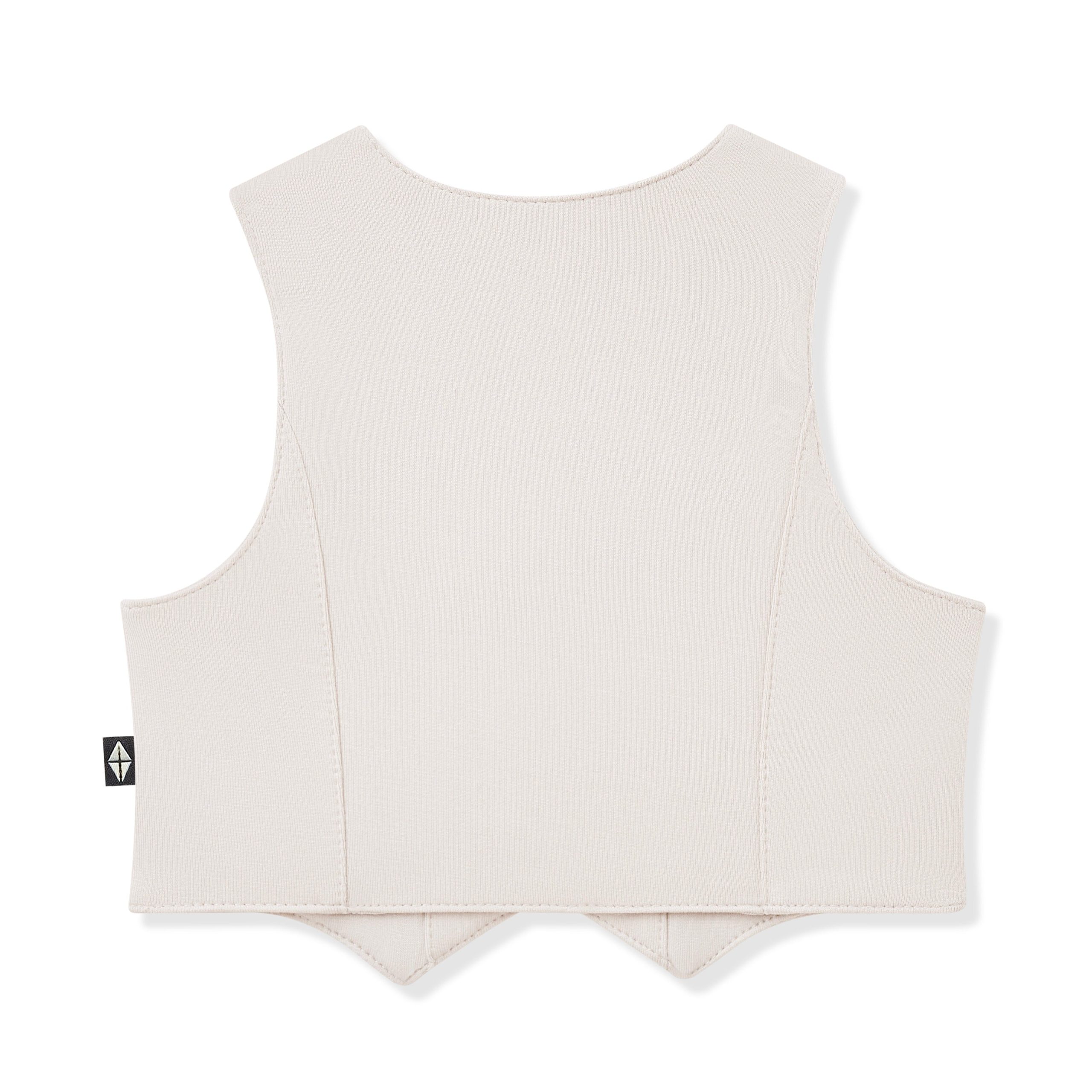Tuxedo Vest in Oat - Image 3