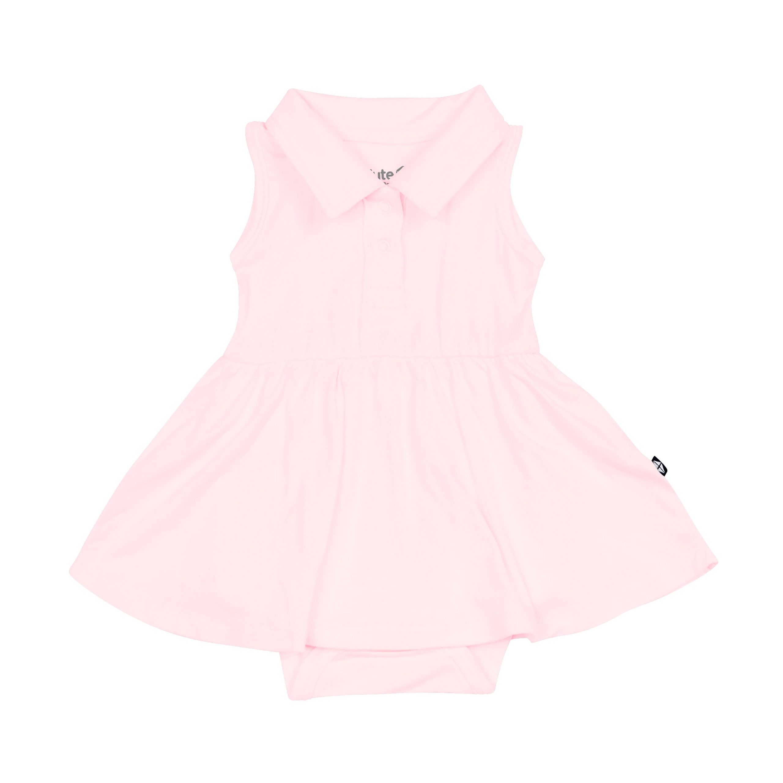 Polo Bodysuit Dress in Sakura - Image 2