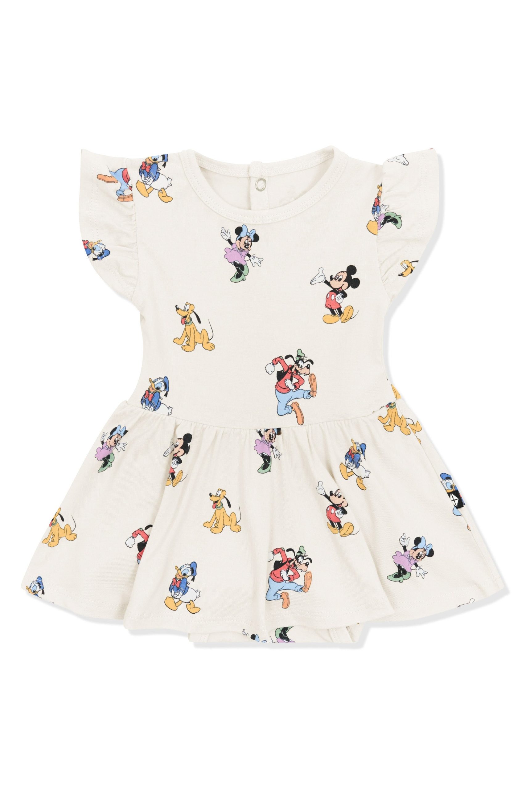 Twirl Bodysuit Dress in Mickey Mouse and Friends - Image 2