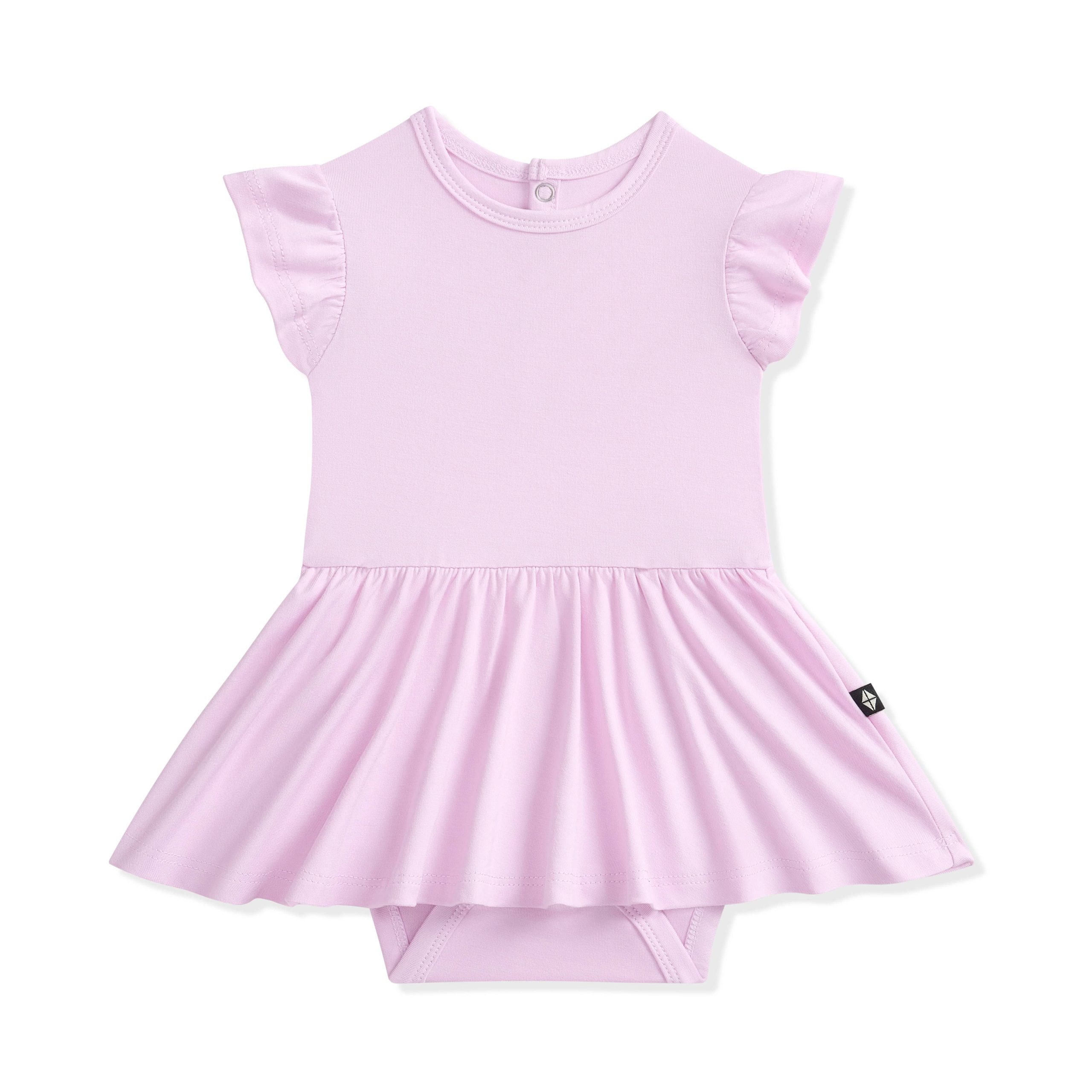 Twirl Bodysuit Dress in Thistle - Image 2