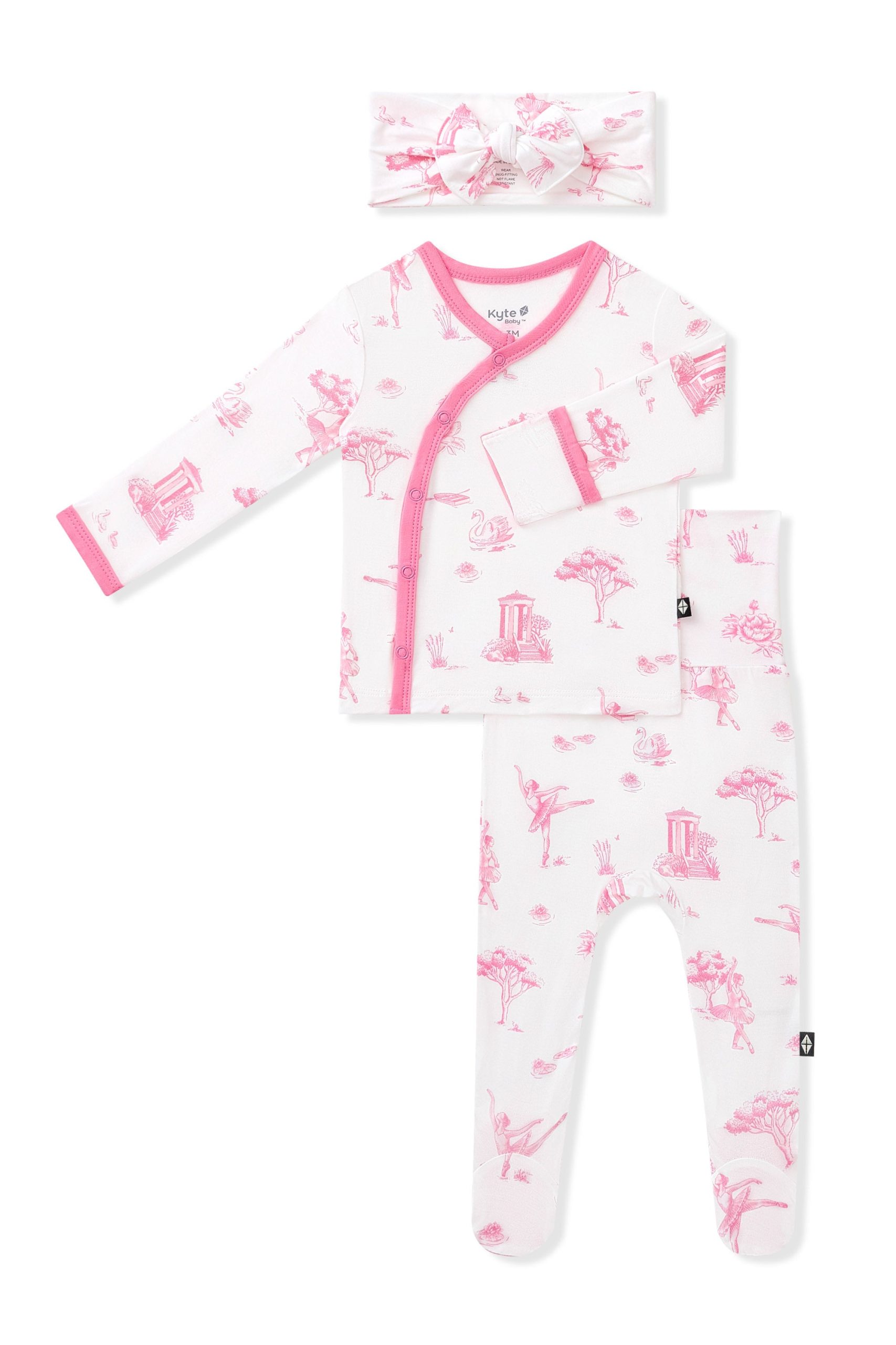 Take Me Home Set with Bow in Toile Ballet - Image 2