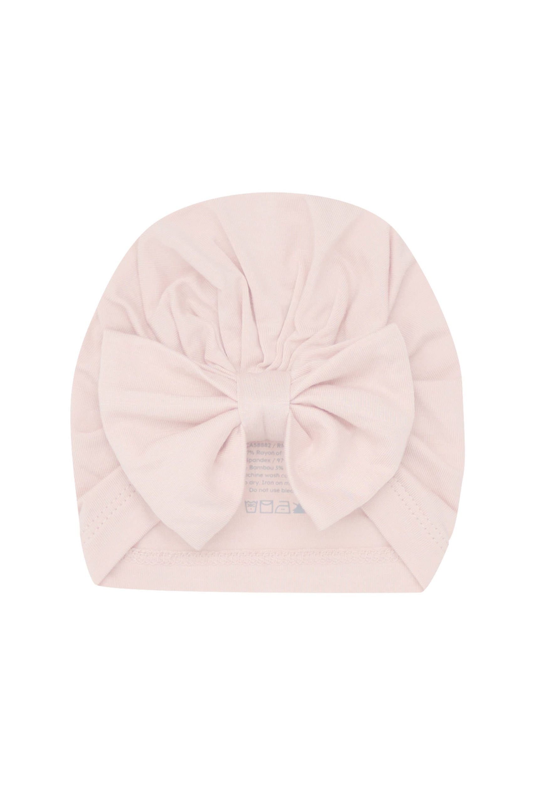 Bow Headwrap in Blush - Image 2