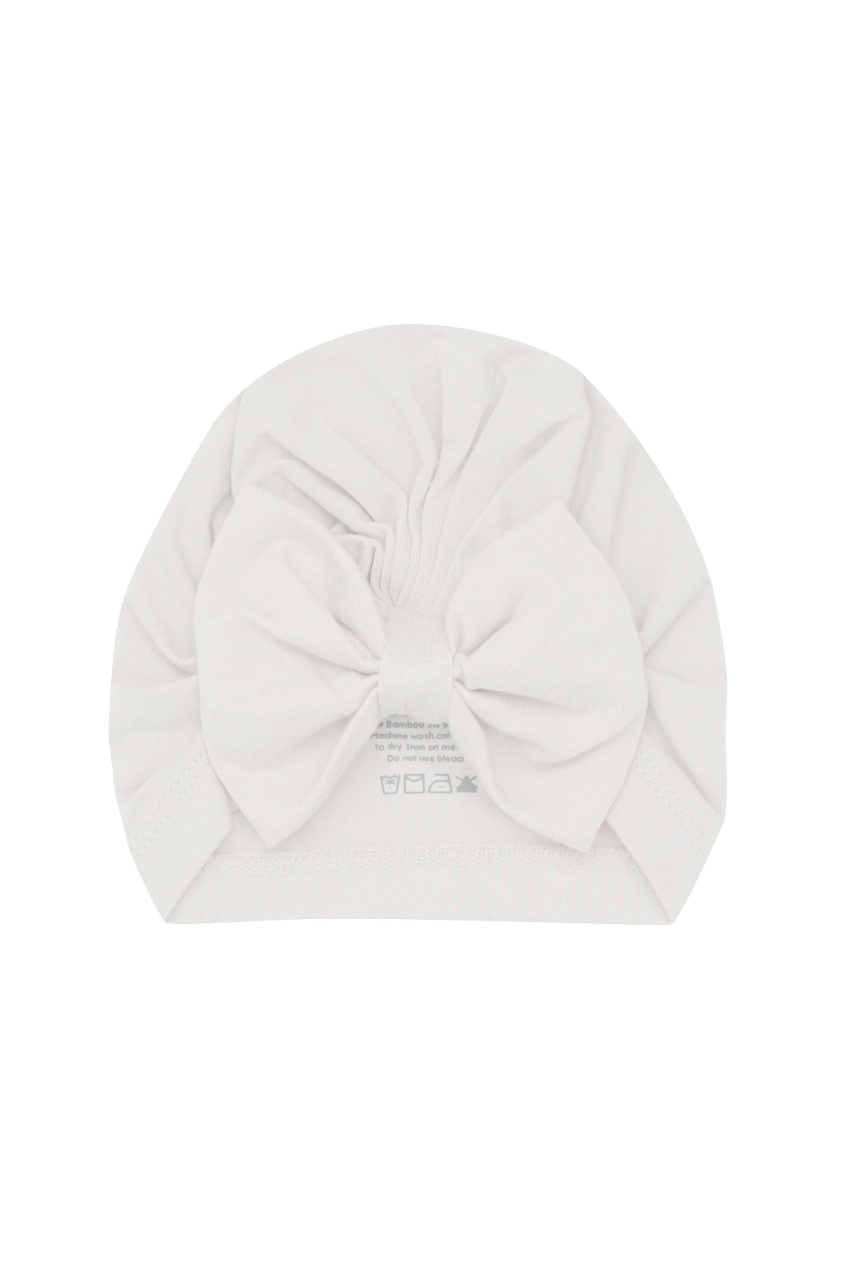 Bow Headwrap in Oat - Image 2