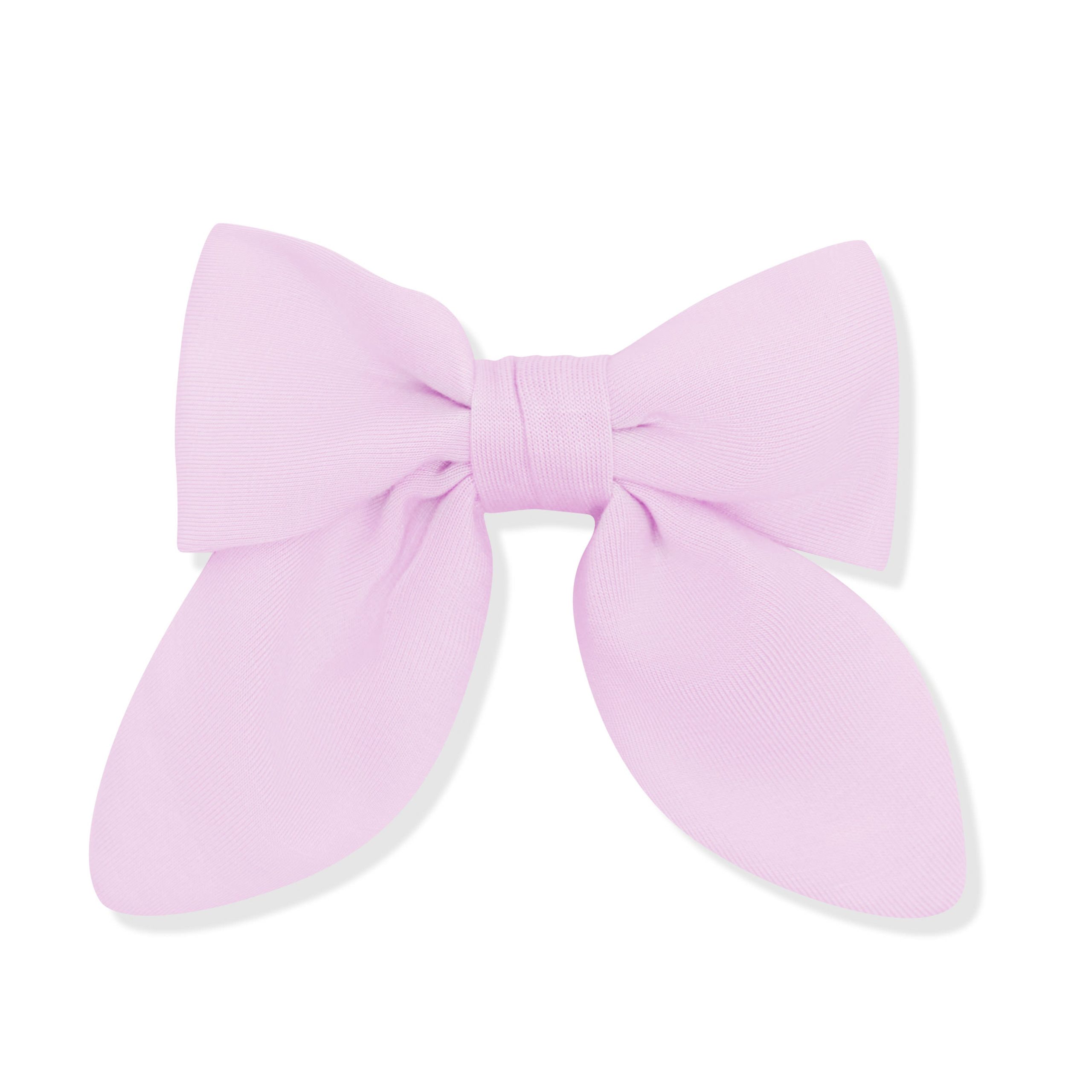 Medium Alligator Clip Bow in Thistle - Image 2