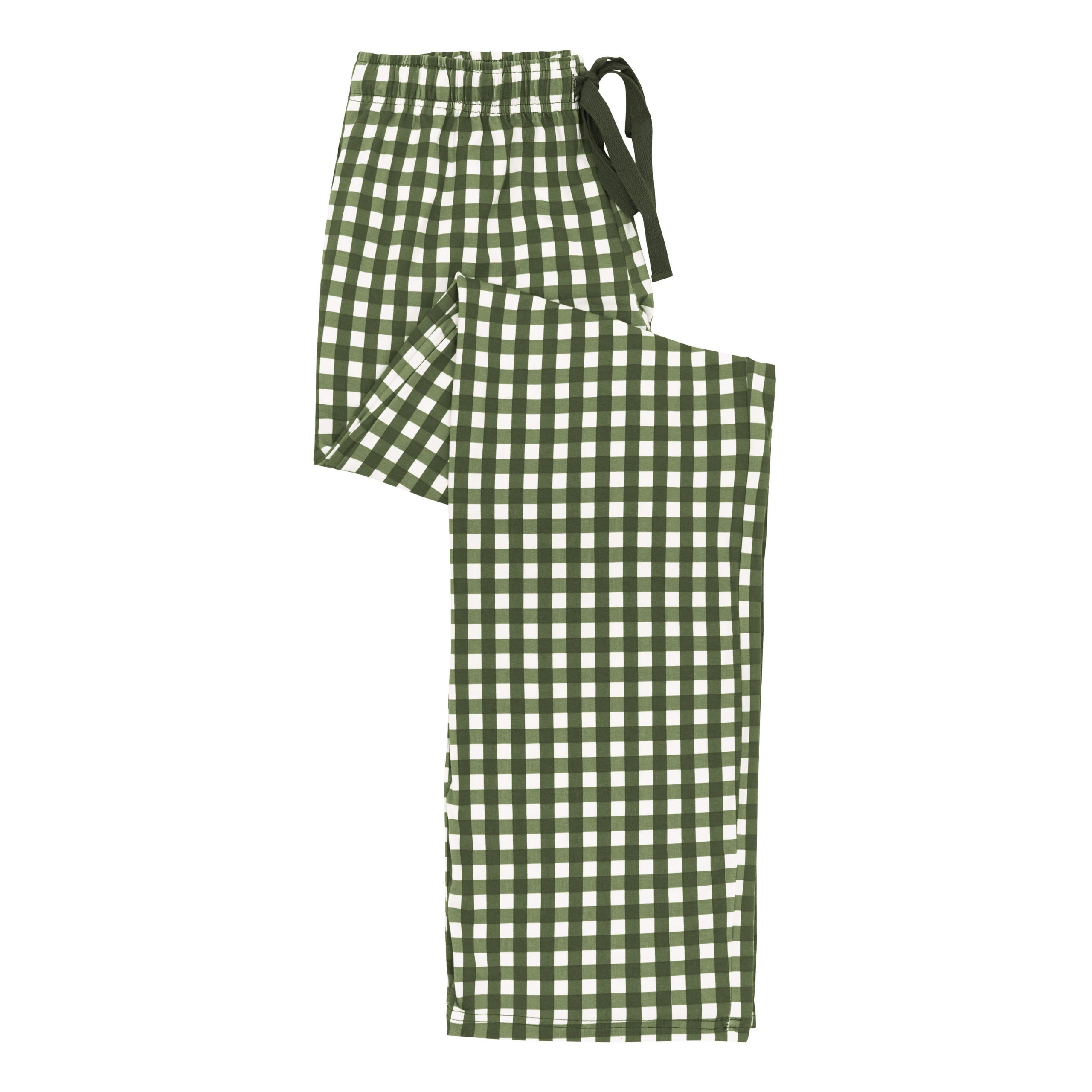 Women's Lounge Pants in Gingham Fir - Image 2