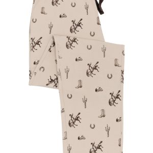 Men's Lounge Pants in Classic Cowboy