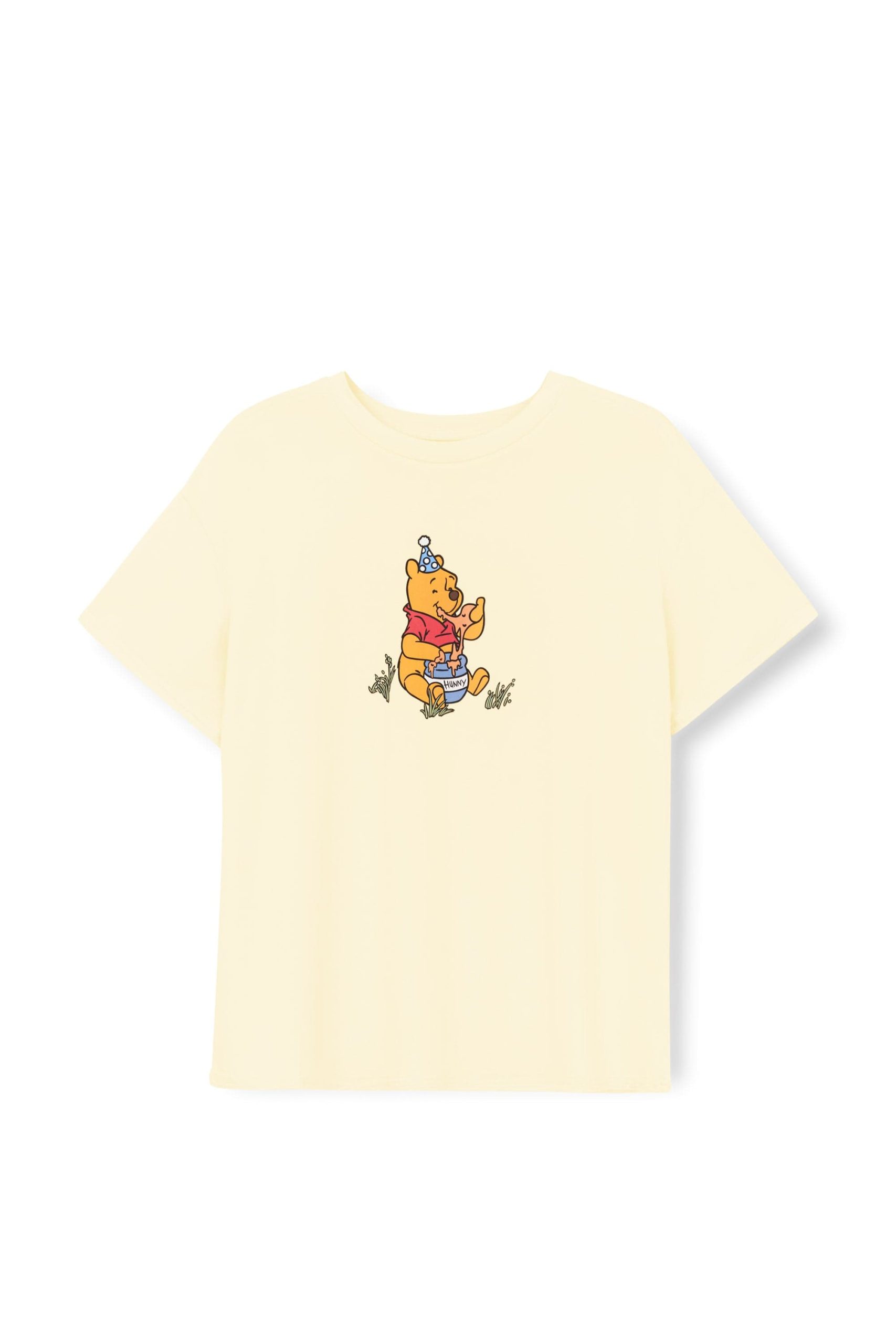 Women's Graphic Tee in Winnie the Pooh on Chamomile - Image 2
