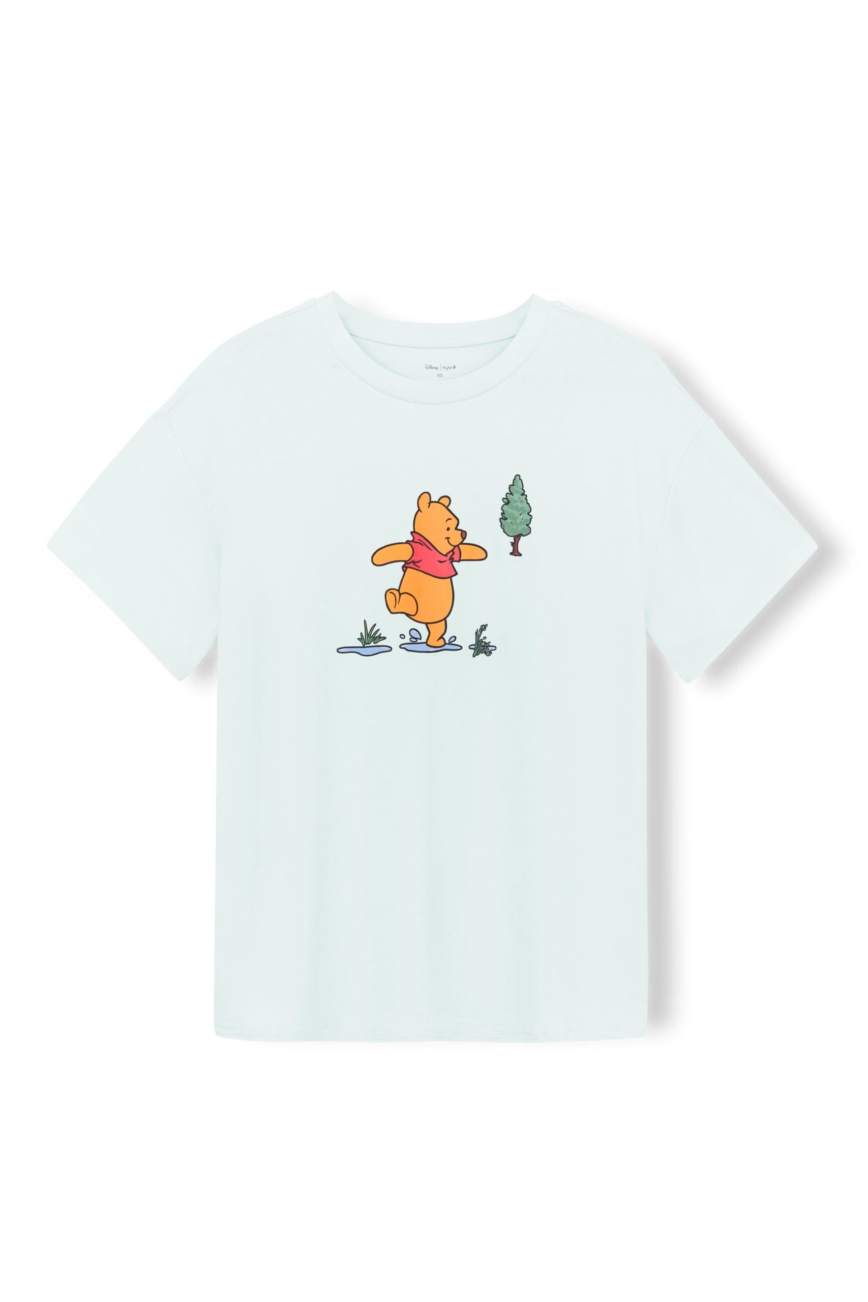 Women's Graphic Tee in Winnie the Pooh on Dew - Image 2