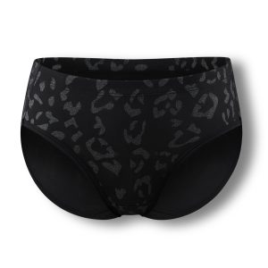 Womens Underwear in Midnight Leopard