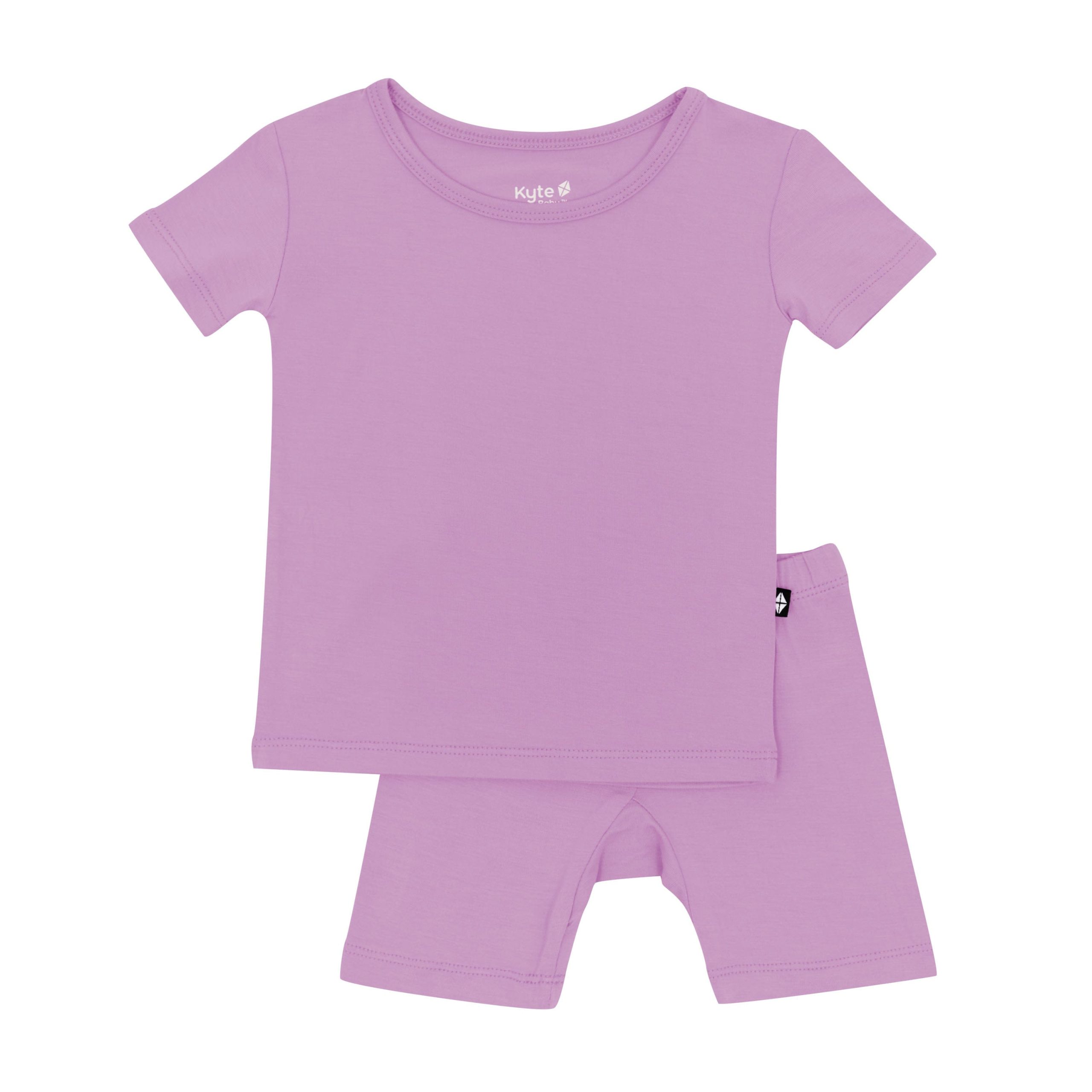 Short Sleeve Pajamas in Poi - Image 2