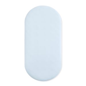 Oval Bassinet Sheet in Breeze