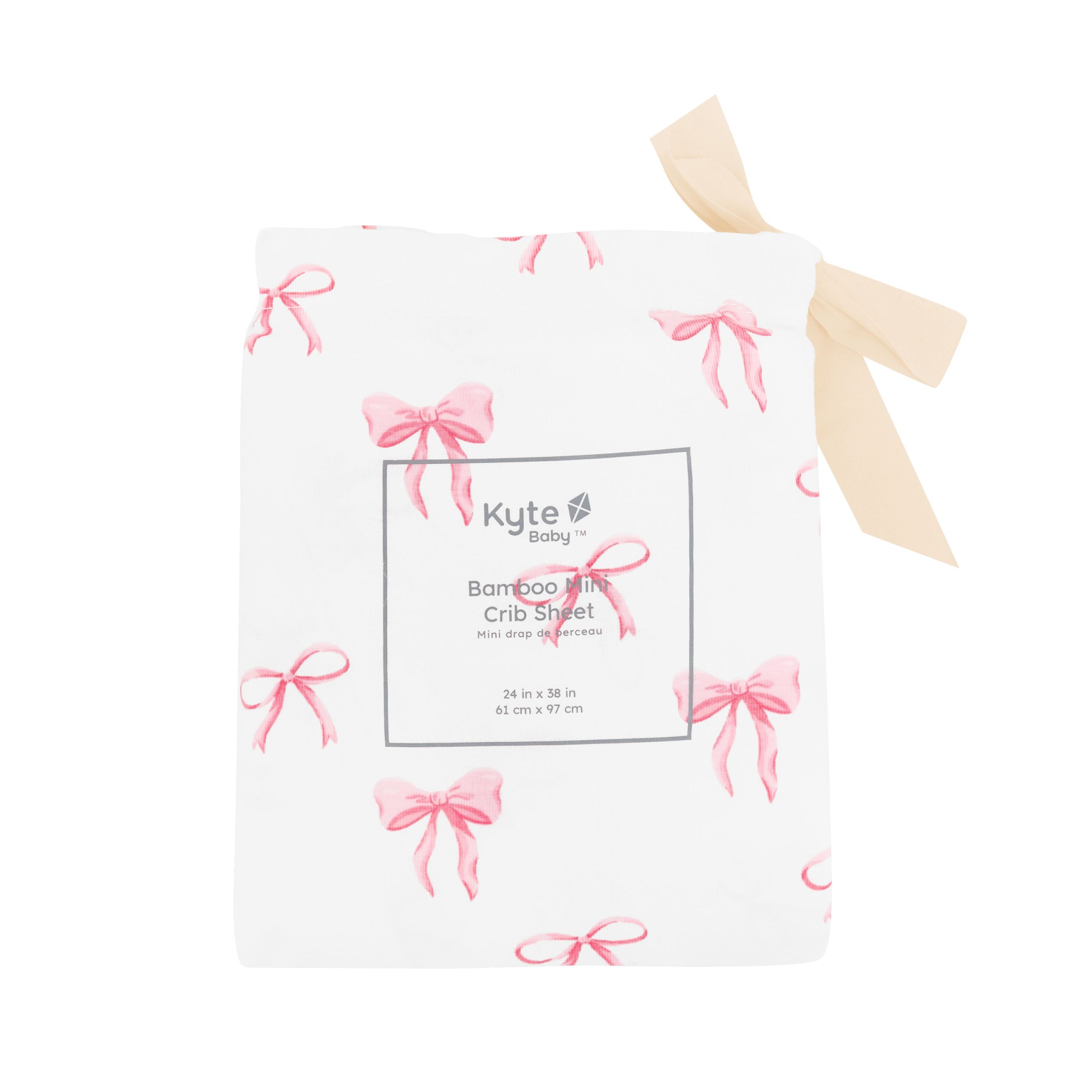 Mini Crib Sheet in Bow - Image 5