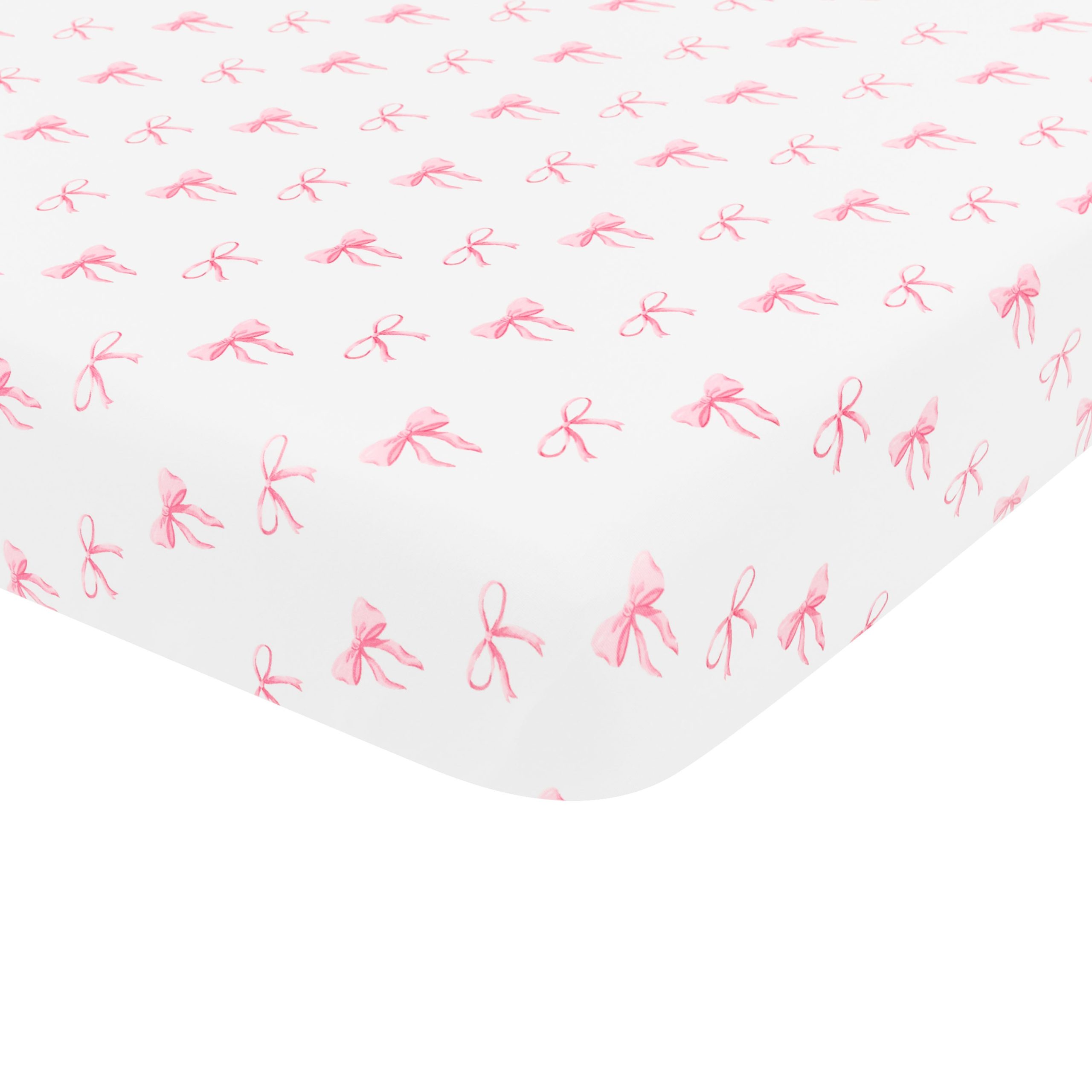 Mini Crib Sheet in Bow