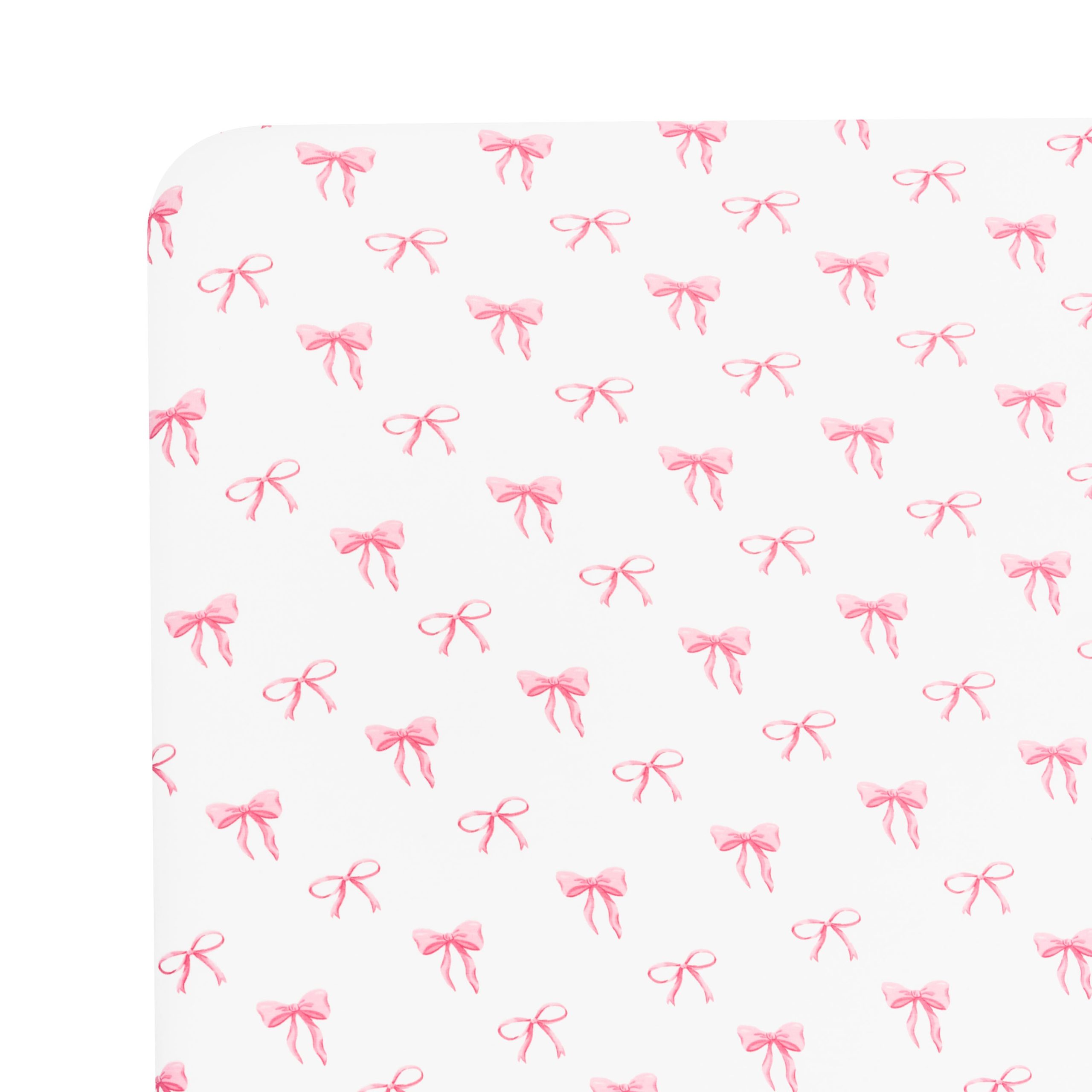 Mini Crib Sheet in Bow - Image 2