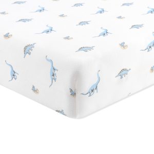 Mini Crib Sheet in Jurassic