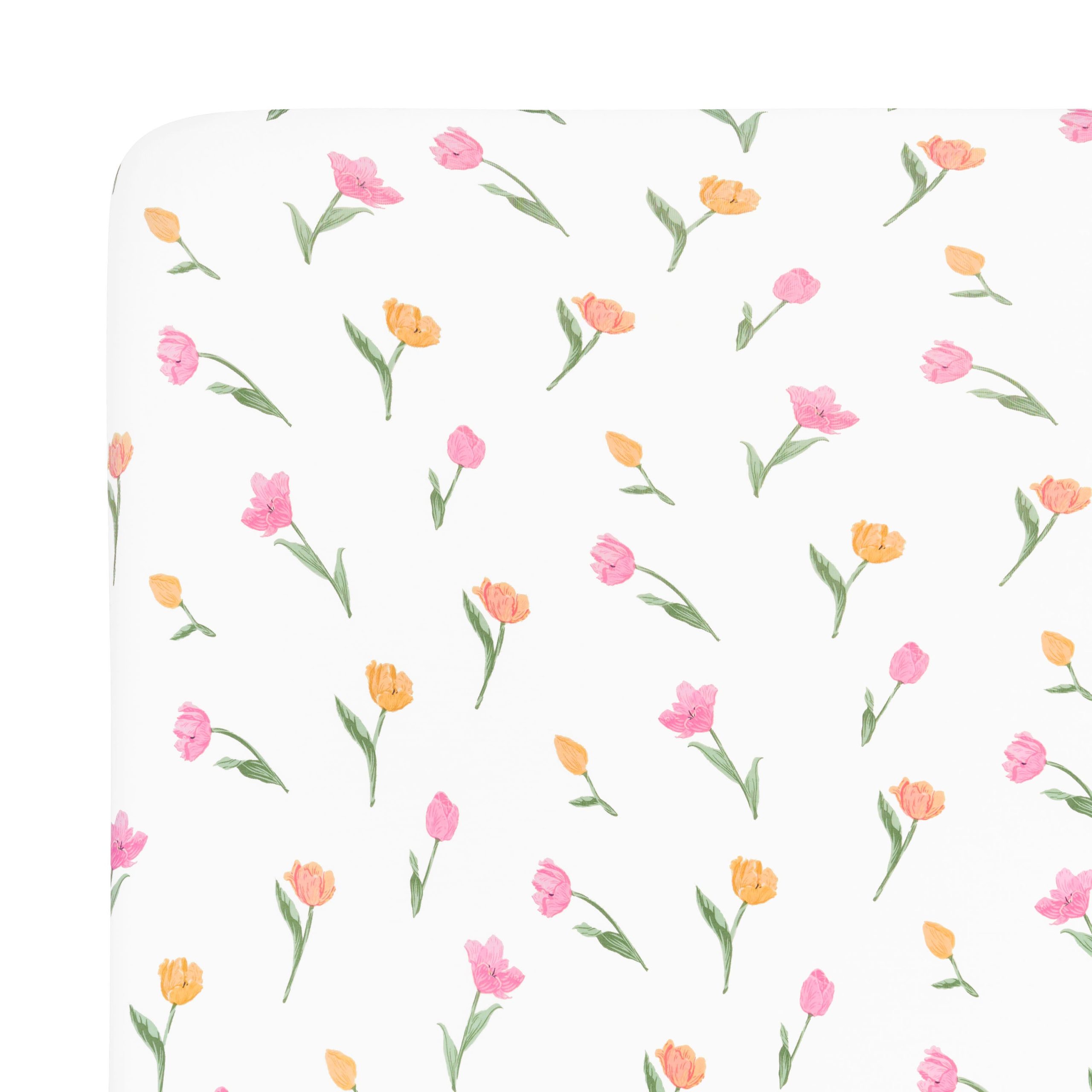 Mini Crib Sheet in Tulip - Image 2