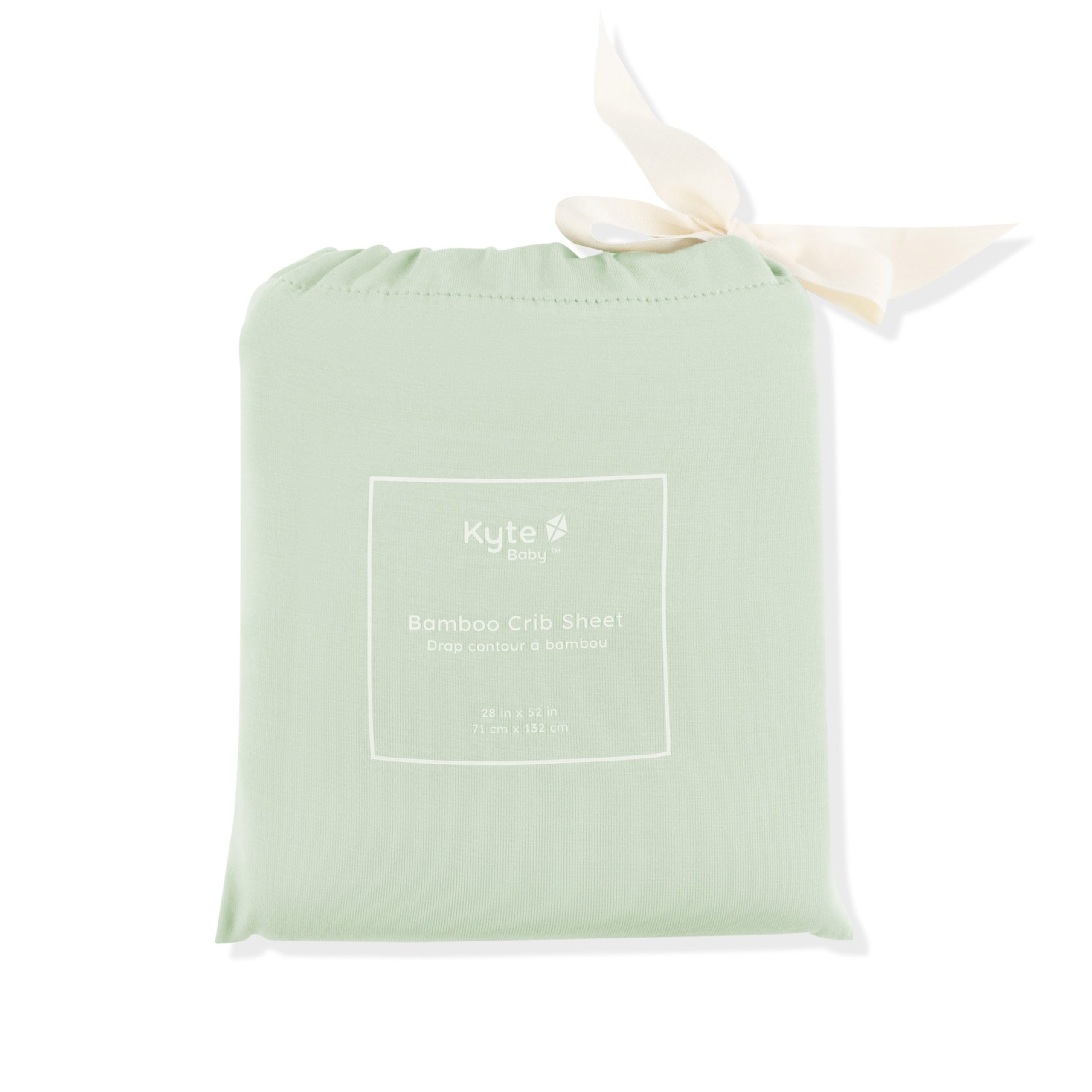 Crib Sheet in Basil - Image 3