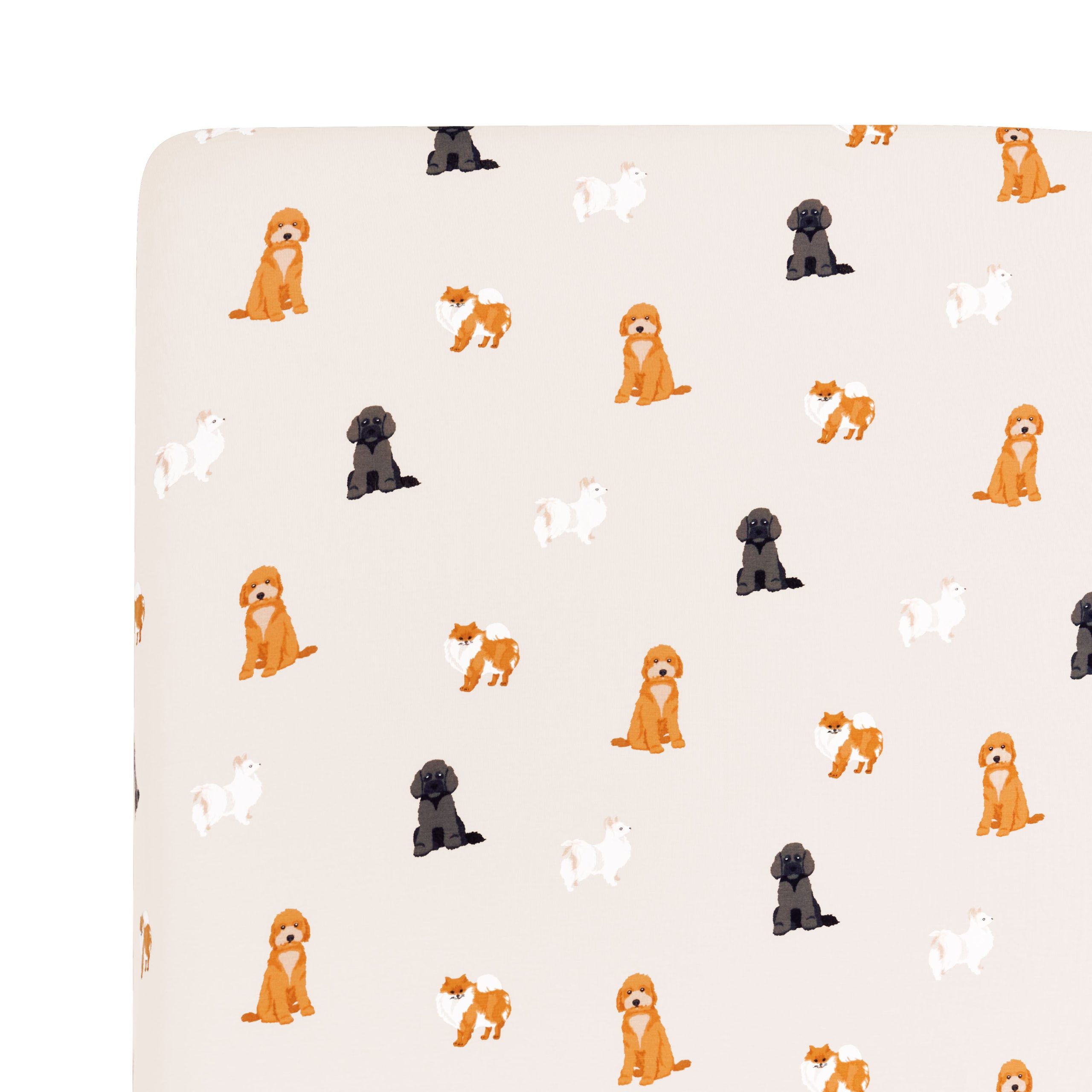 Crib Sheet in Fluffy Dog - Image 3
