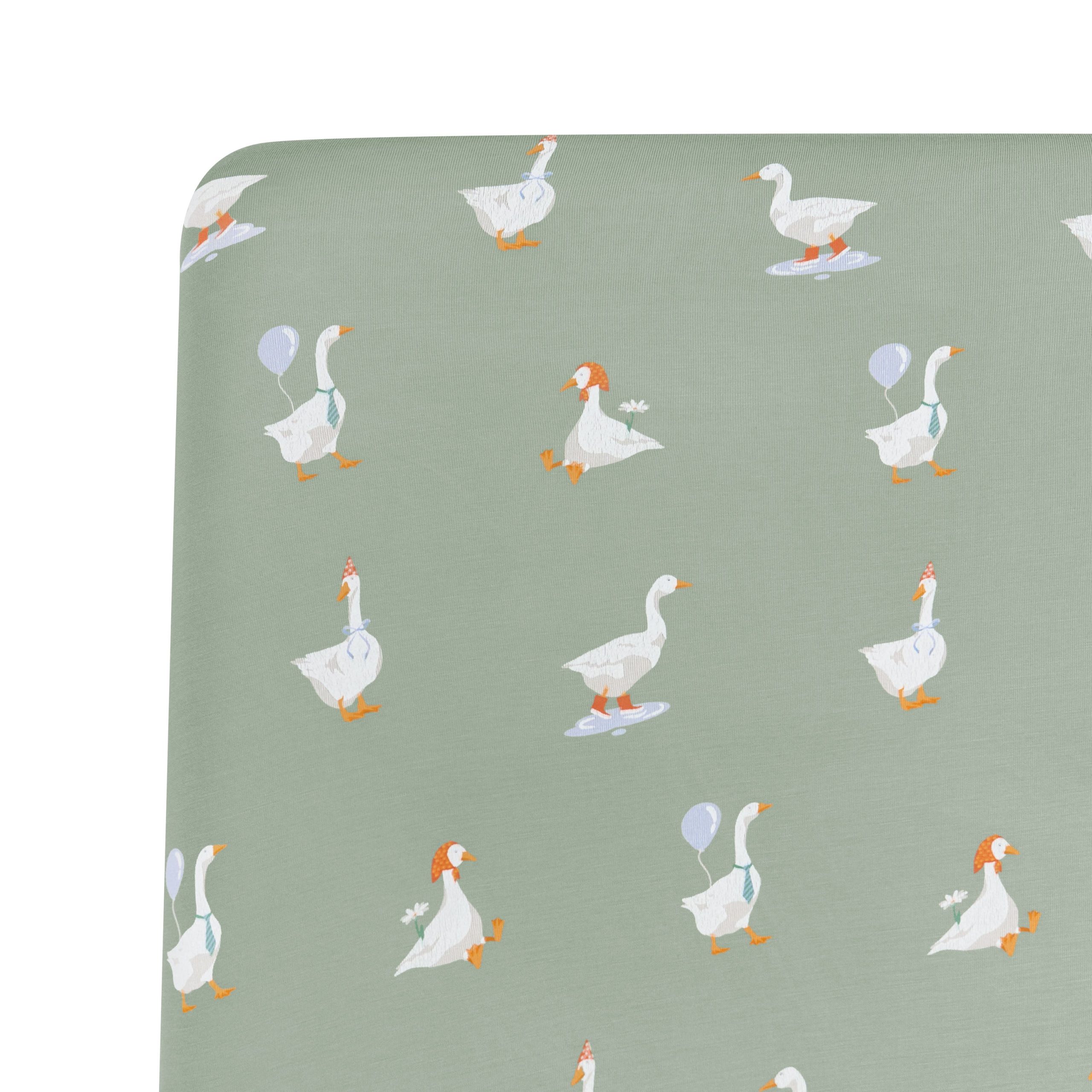 Crib Sheet in Silly Goose - Image 4