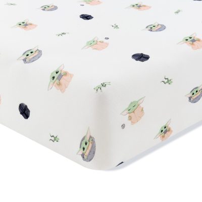 Crib Sheet in Grogu