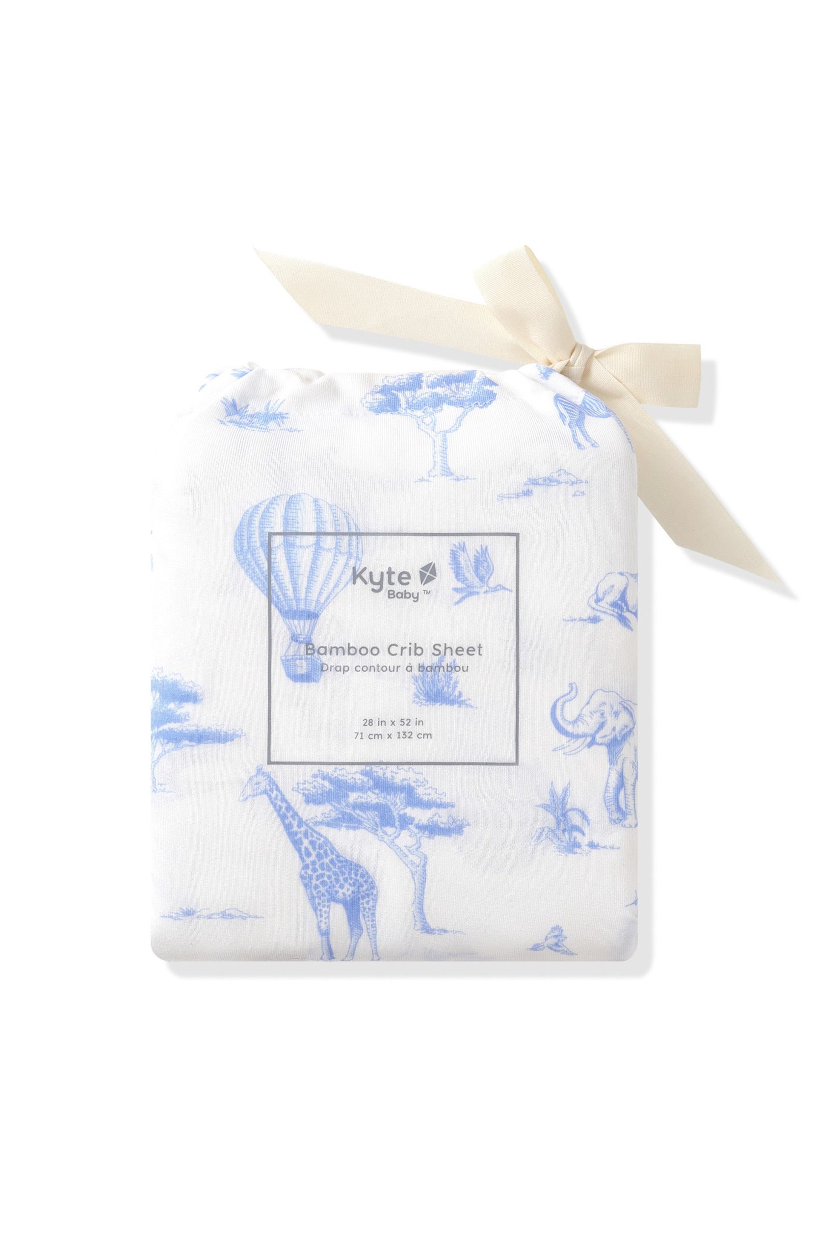 Crib Sheet in Toile Safari - Image 8