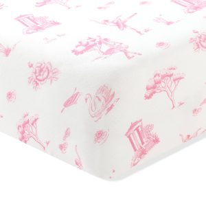 Twin Sheet in Toile Ballet