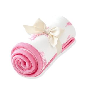 Burp Cloth in Toile Ballet