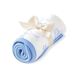 Burp Cloth in Toile Safari