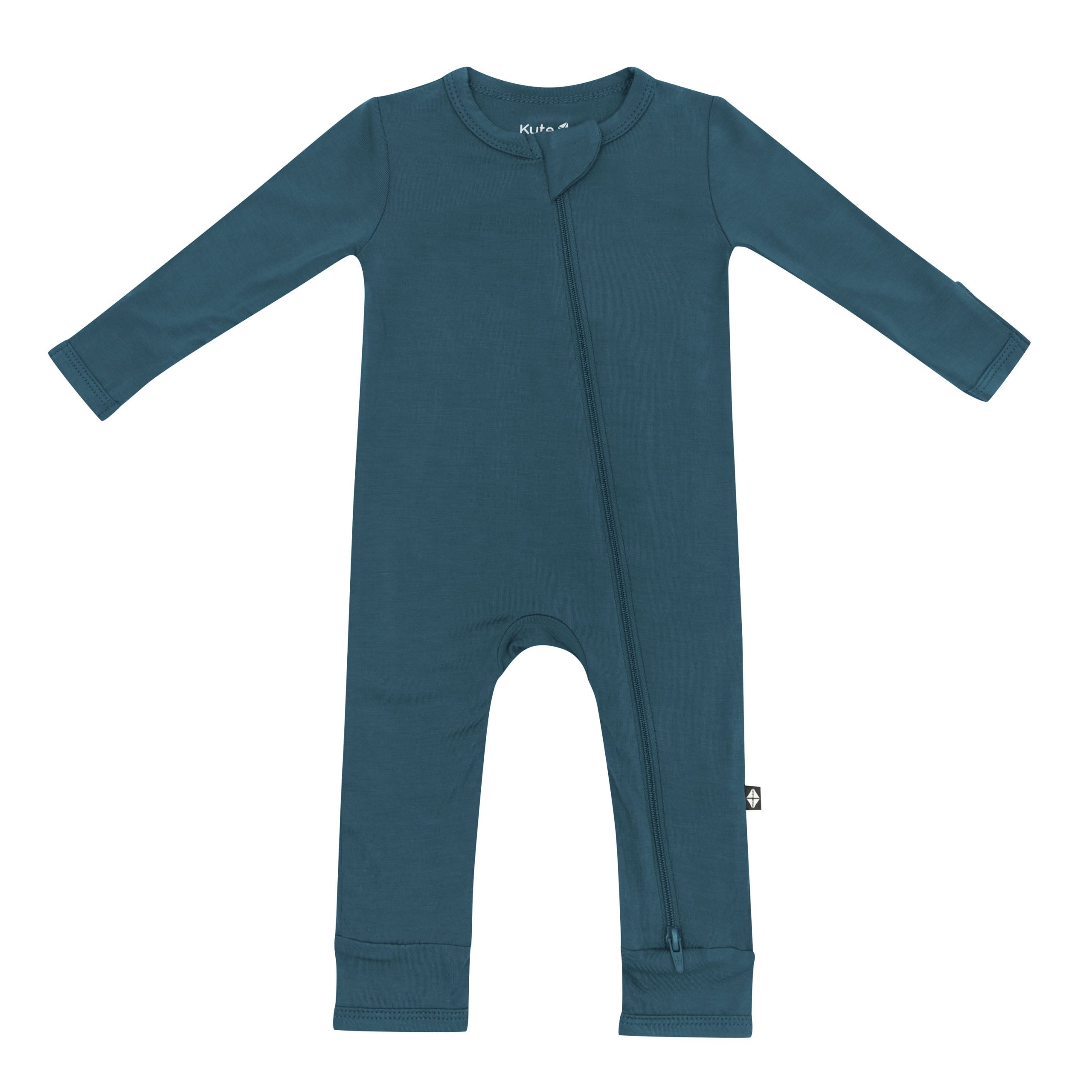 Zippered Romper in Atlantic - Image 2