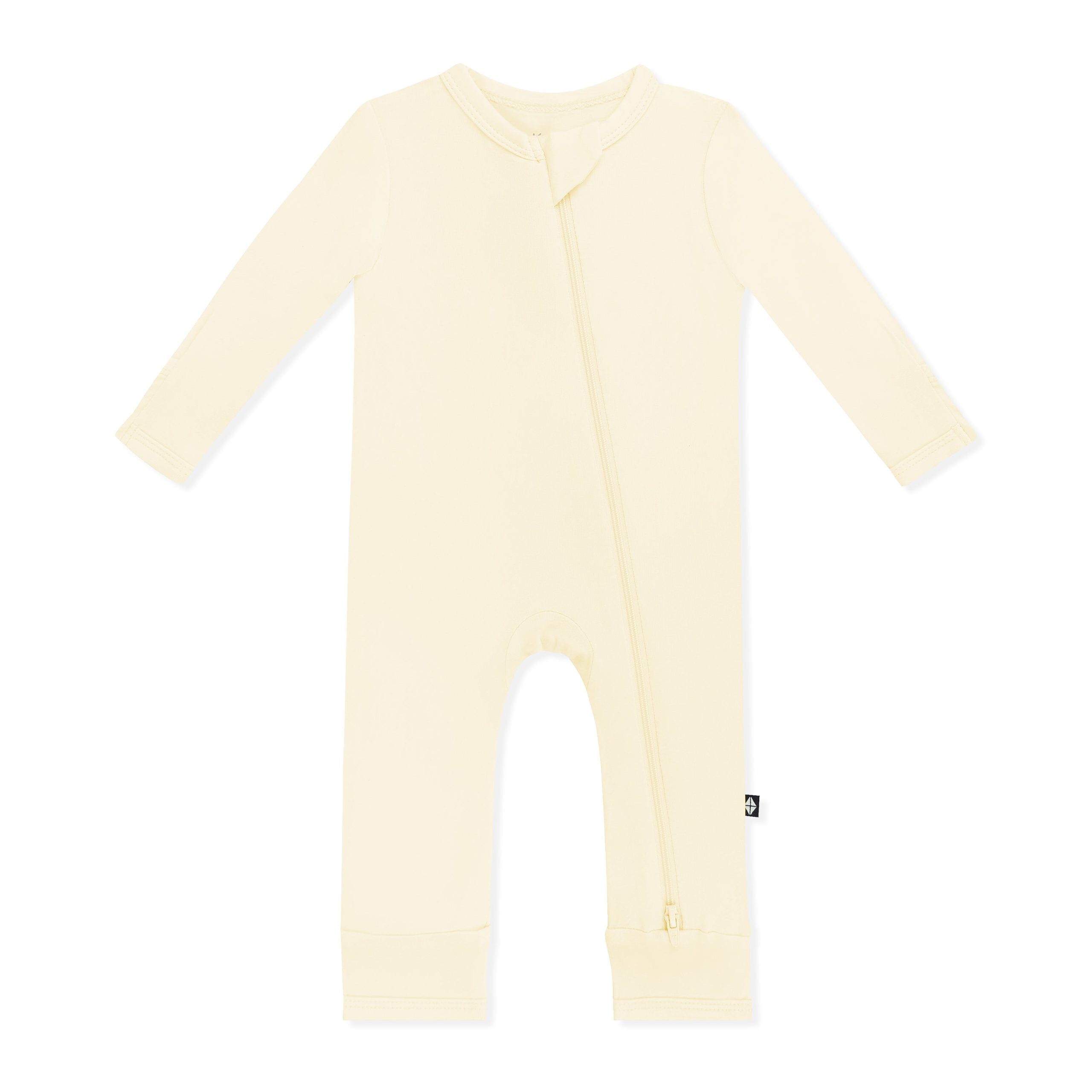 Zippered Romper in Chamomile - Image 2