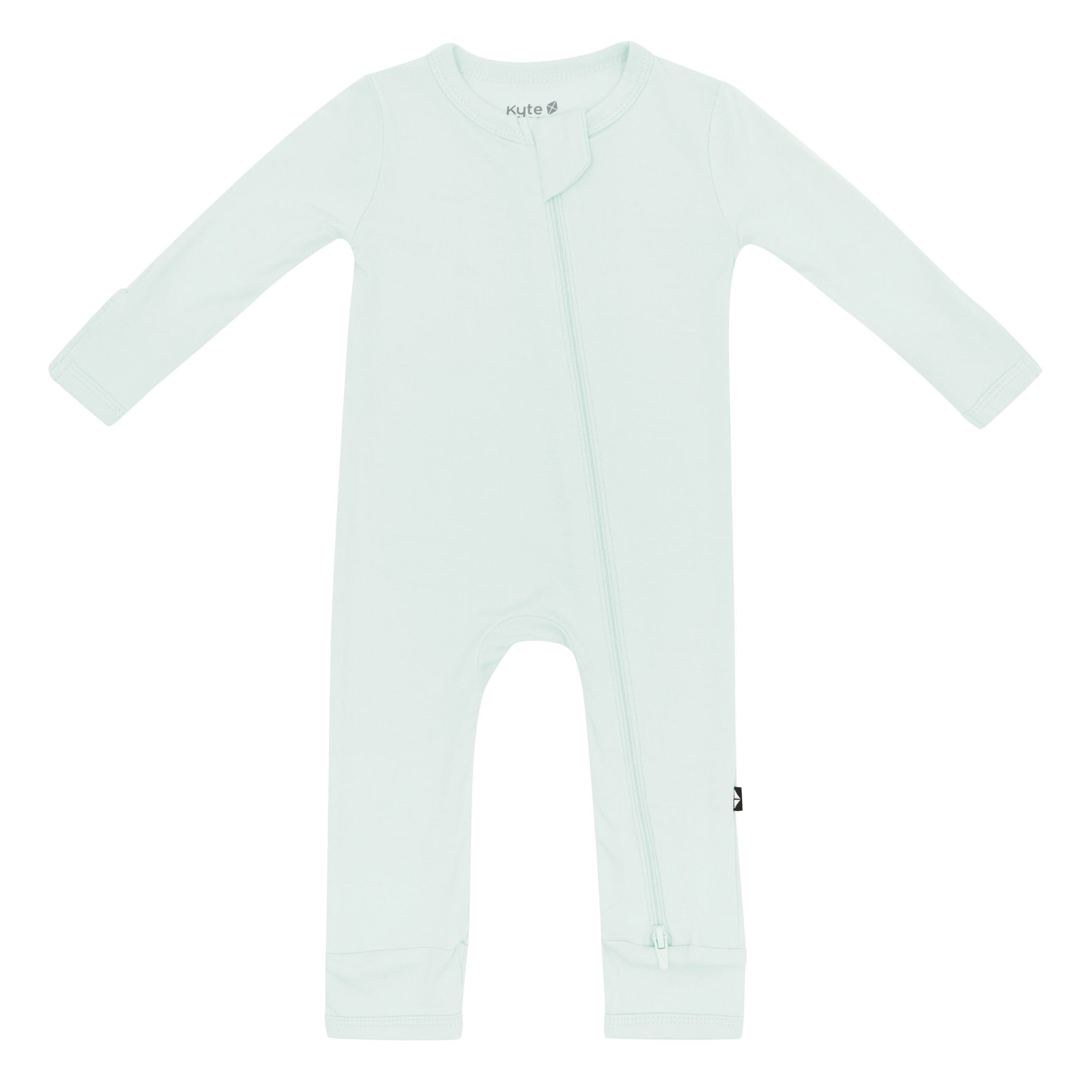 Zippered Romper in Dew - Image 2