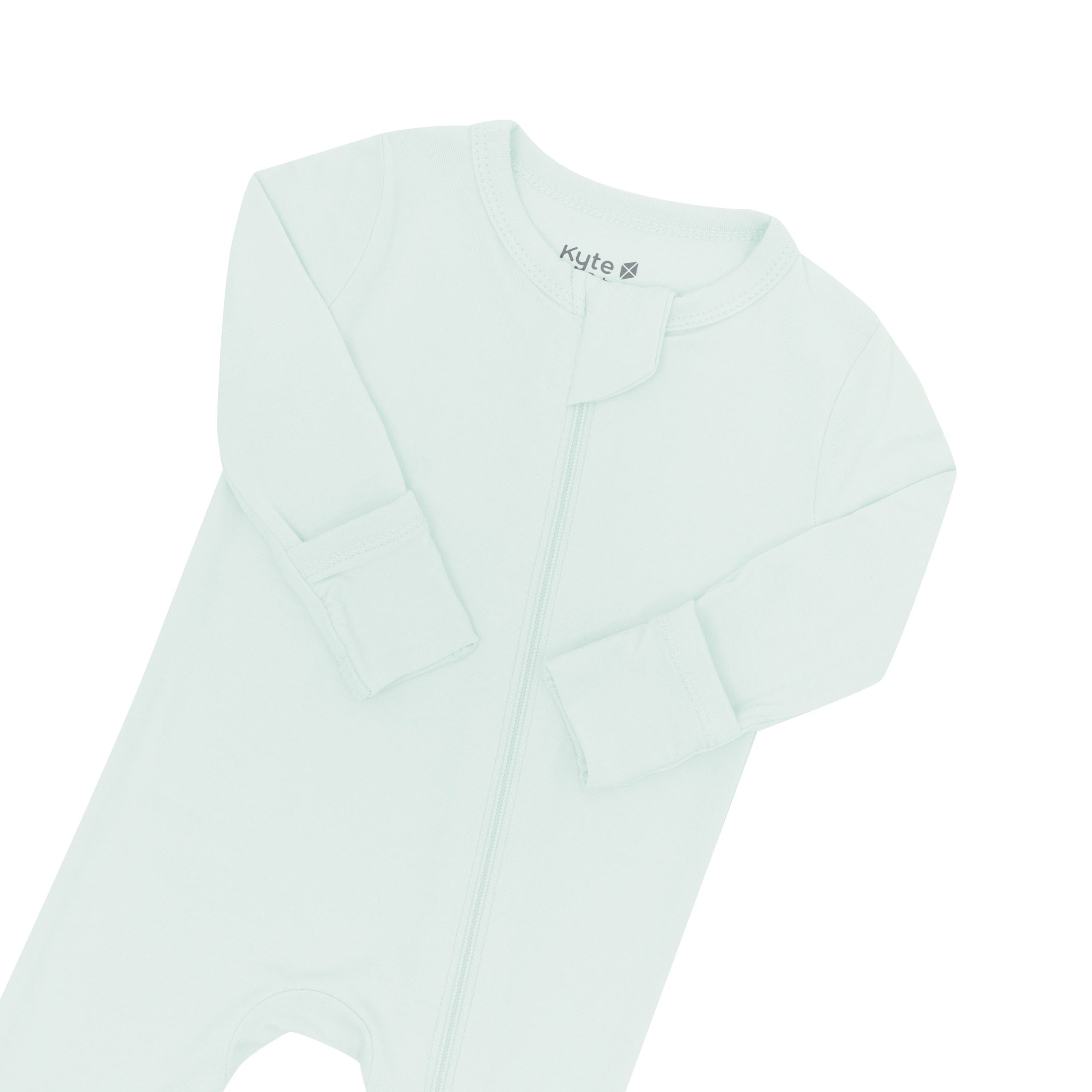 Zippered Romper in Dew - Image 5