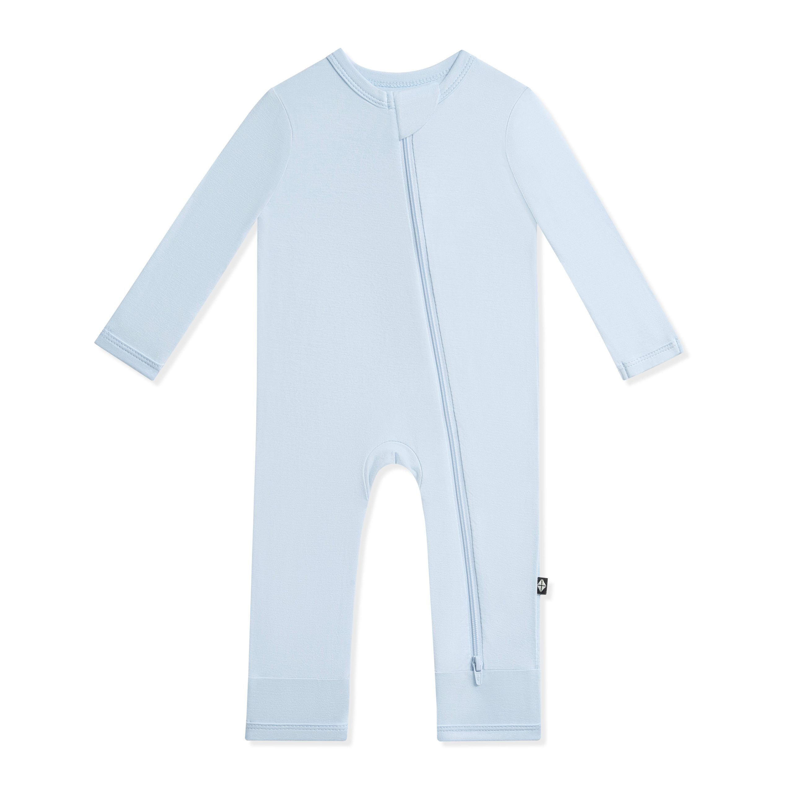 Zippered Romper in Breeze - Image 2