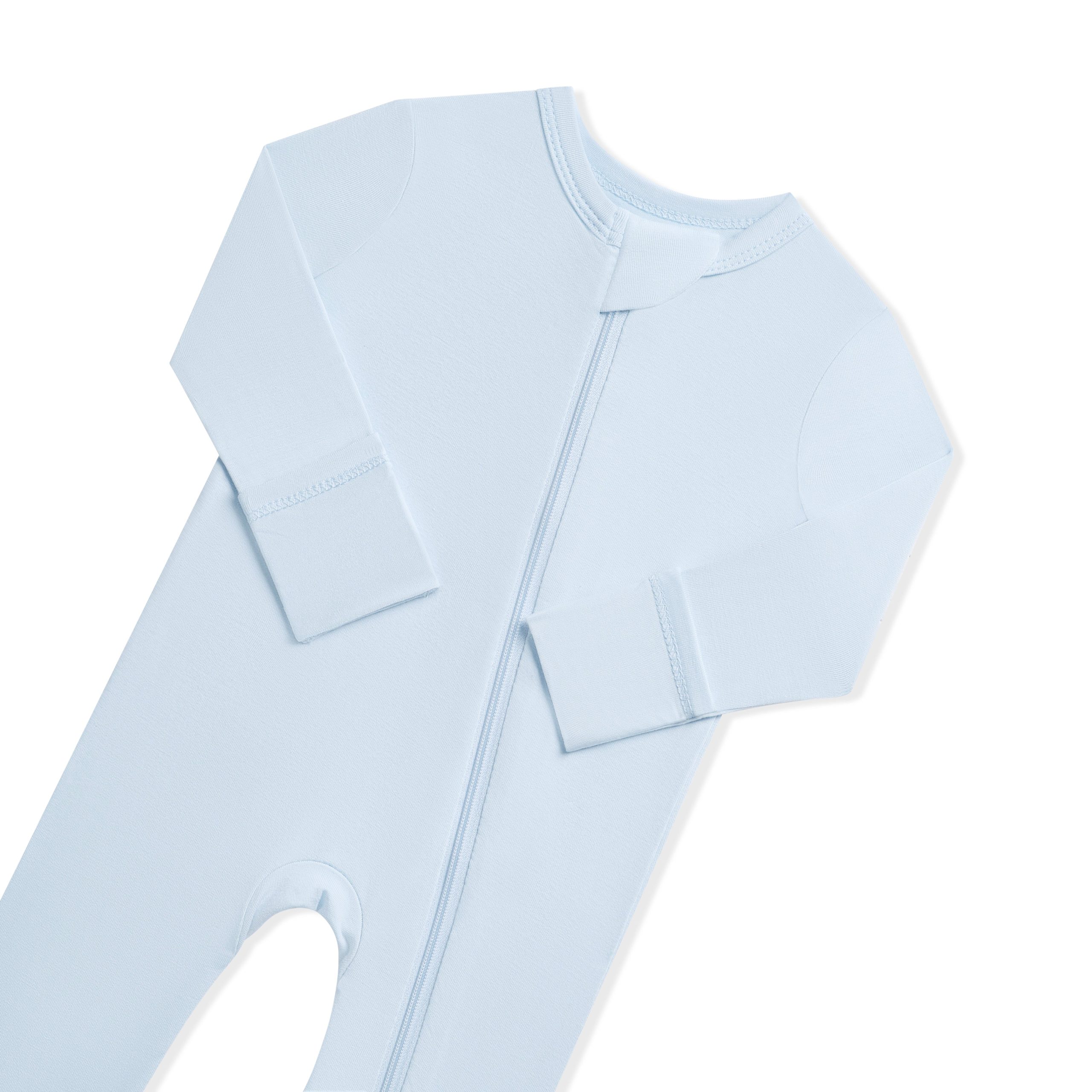 Zippered Romper in Breeze - Image 4