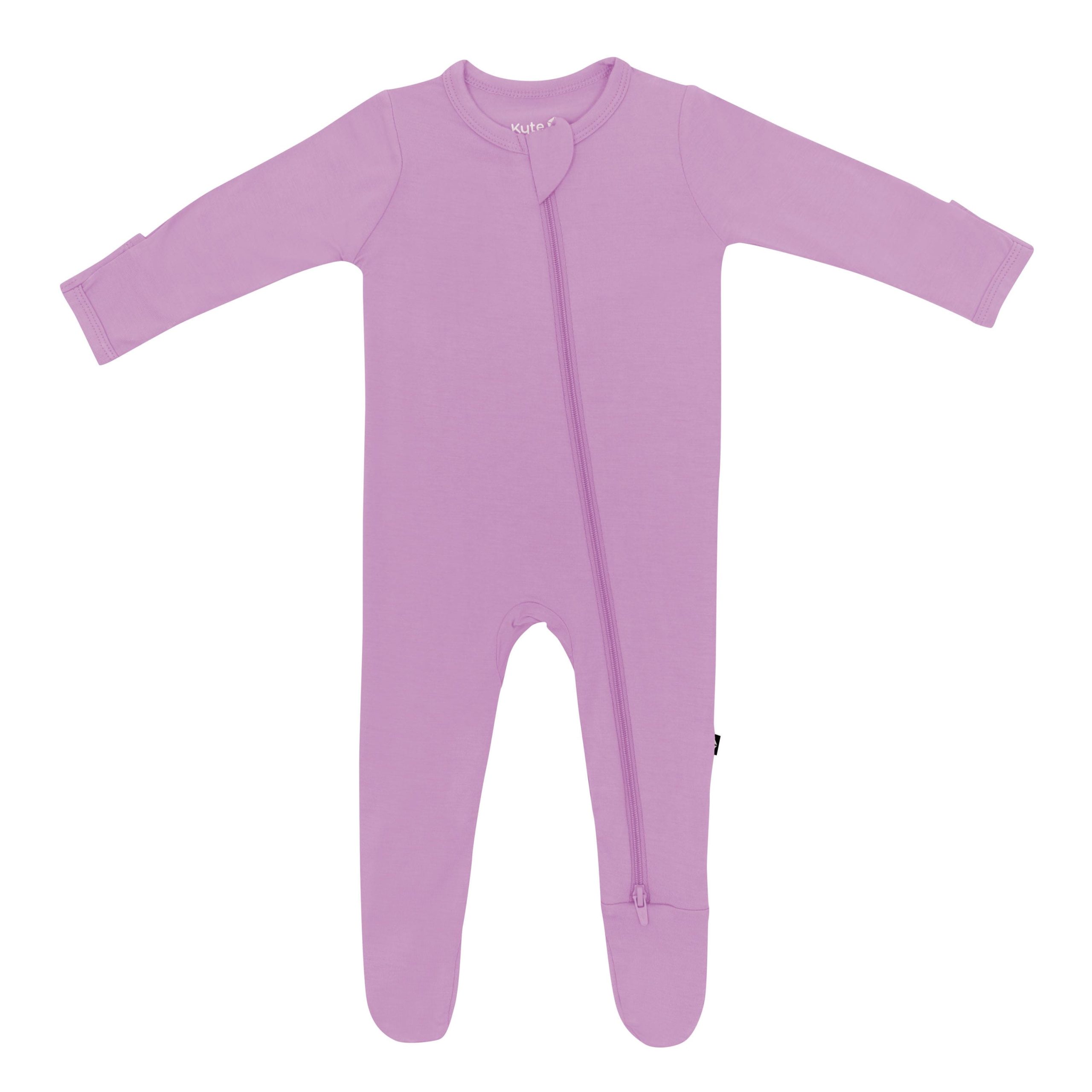 Zippered Footie in Poi - Image 2