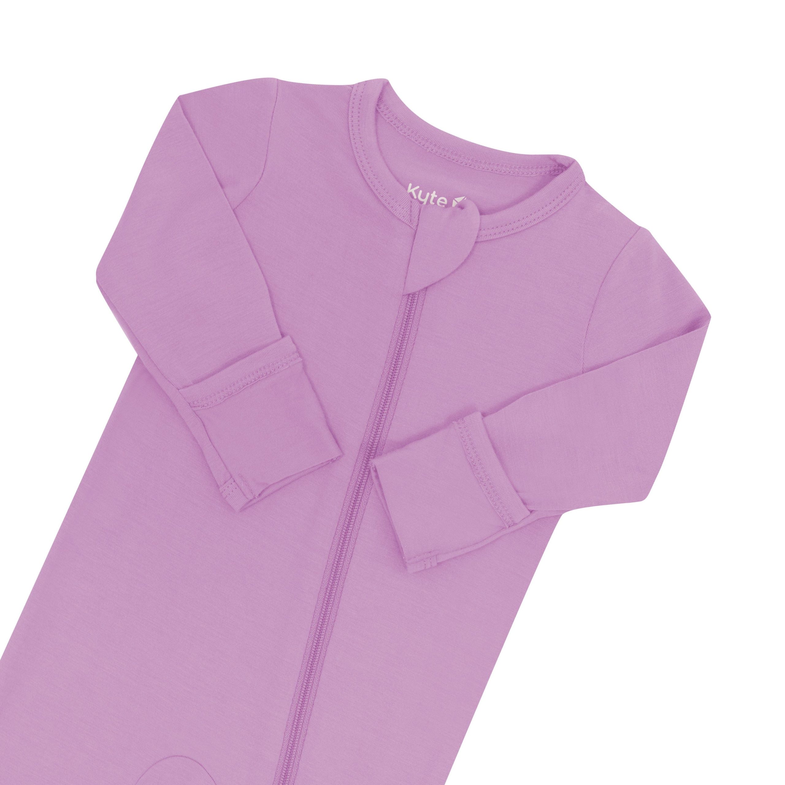Zippered Footie in Poi - Image 5