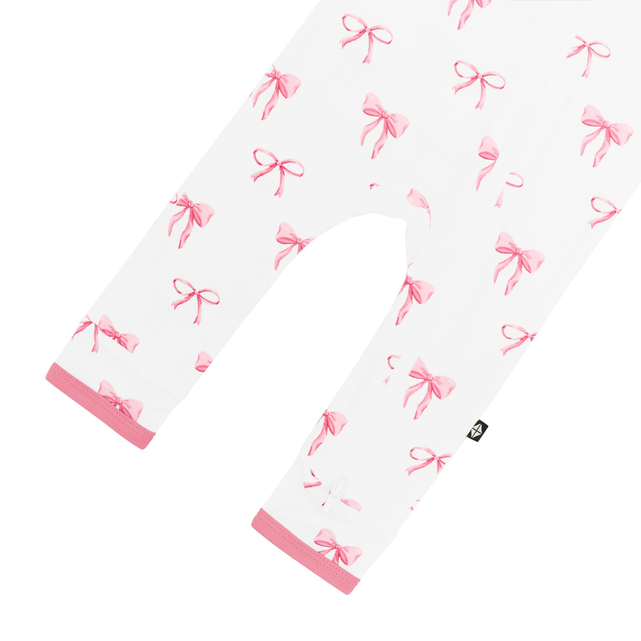 Zippered Romper in Bow - Image 6